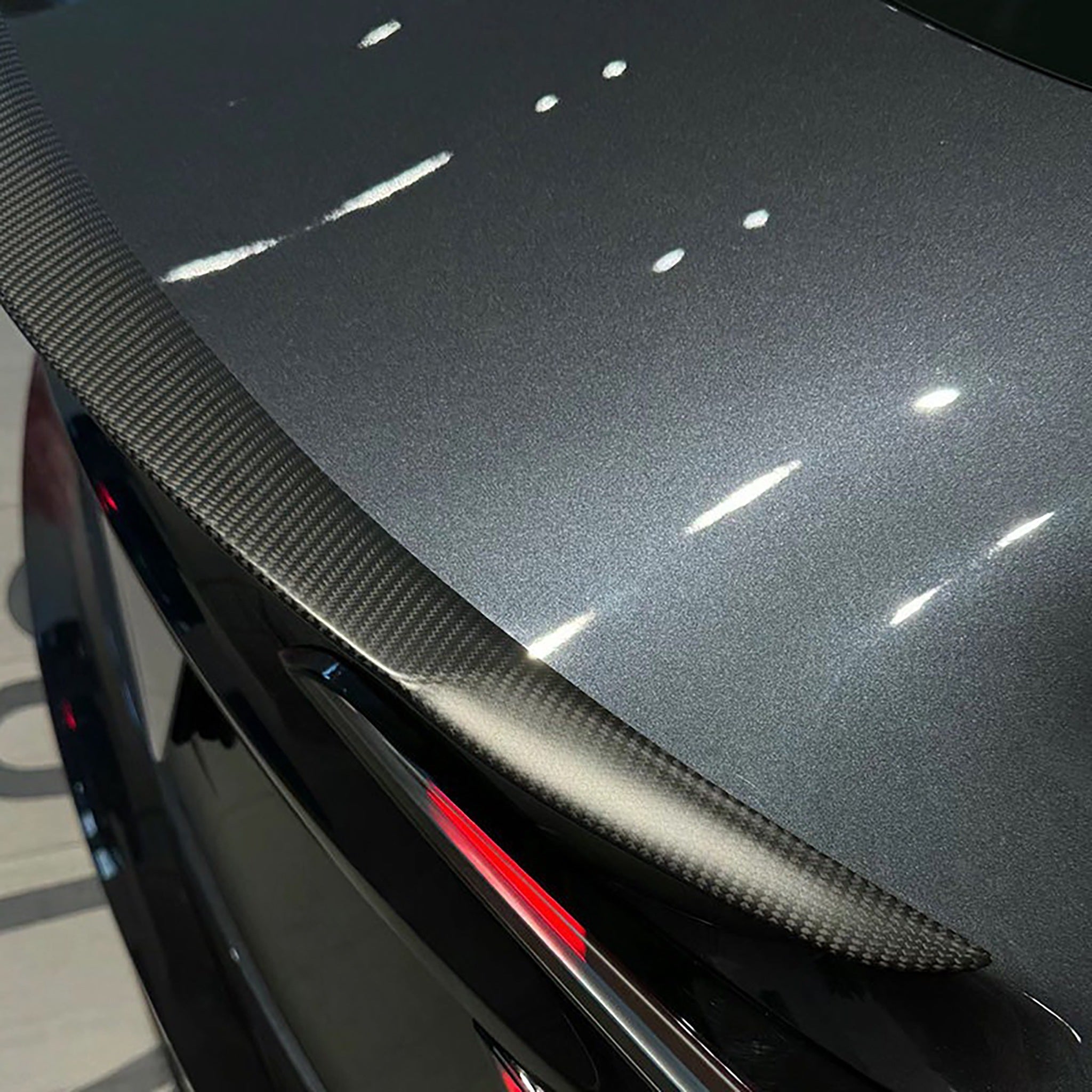 2024+ Tesla Model 3 Real Carbon Fiber Spoiler - Enhance Performance & Aerodynamics