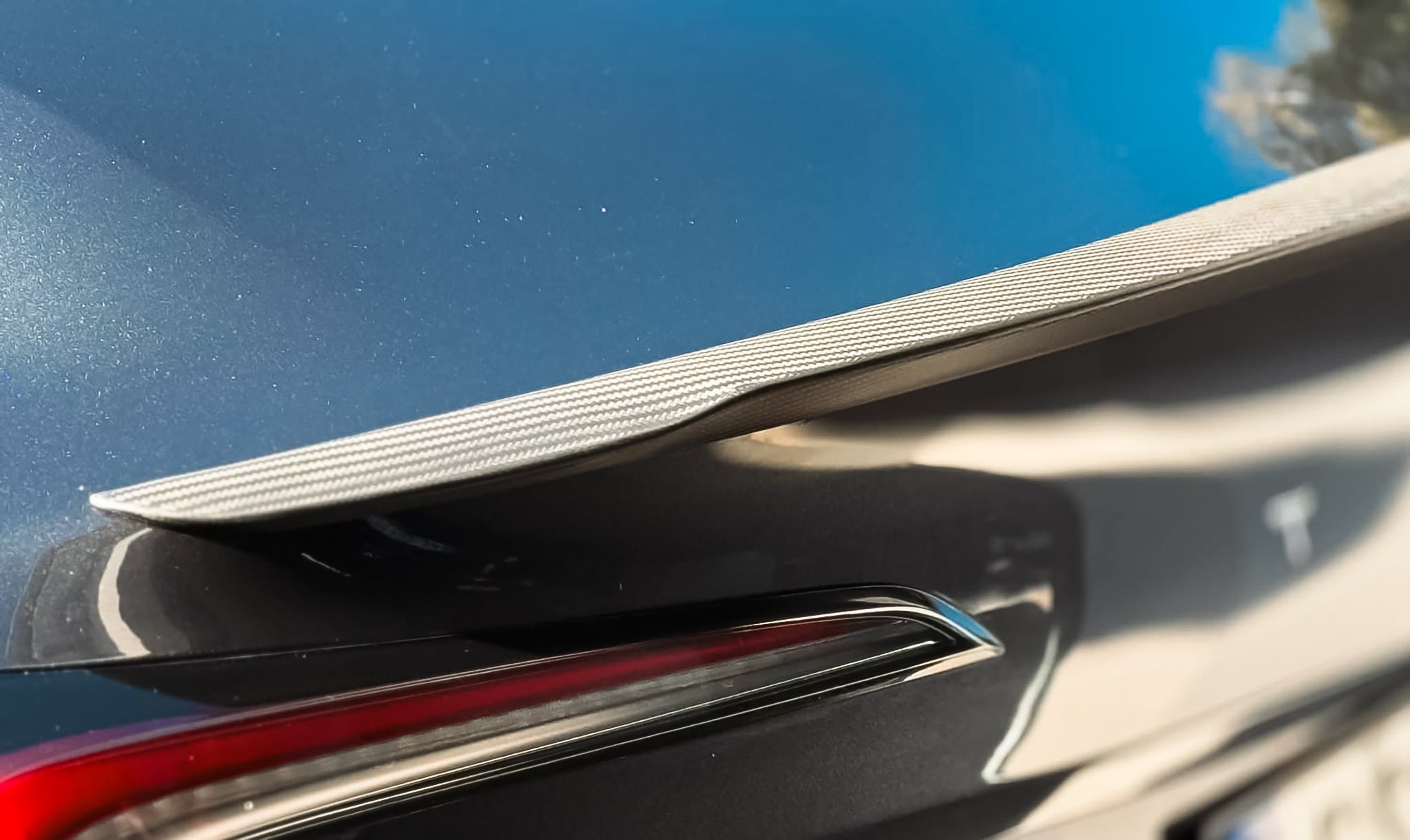 2024+ Tesla Model 3 Real Carbon Fiber Spoiler - Enhance Performance & Aerodynamics