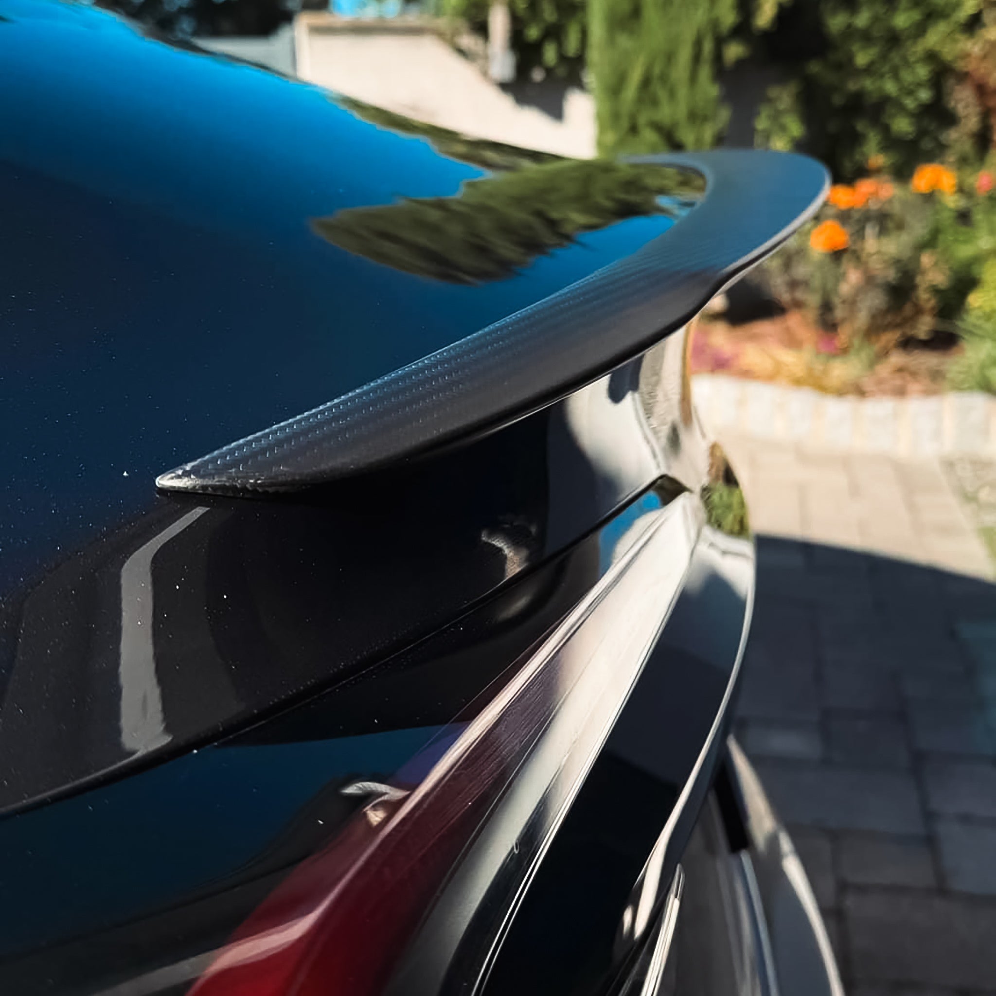2024+ Tesla Model 3 Real Carbon Fiber Spoiler - Enhance Performance & Aerodynamics