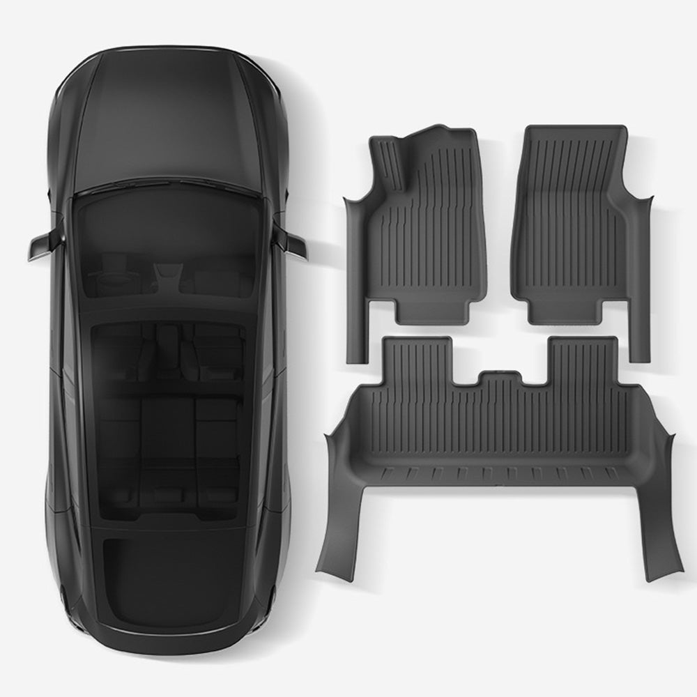 2025+ Tesla Model Y Juniper All-Weather Floor Mats - Custom Fit, Full Coverage Protection
