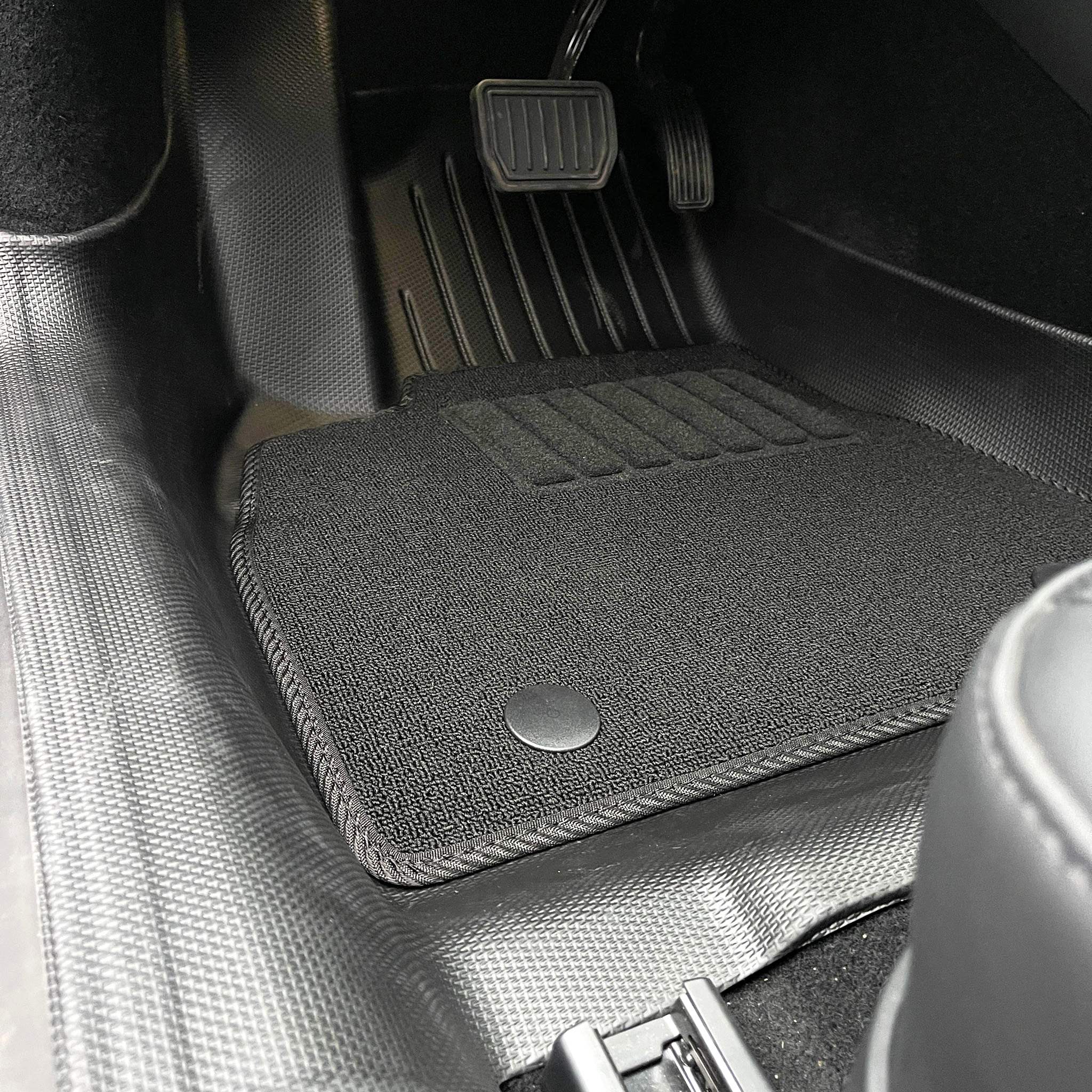 Tesla Model 3 Highland 2024+ Custom All-Weather Floor Mats – Full TPE Wrap for Ultimate Protection