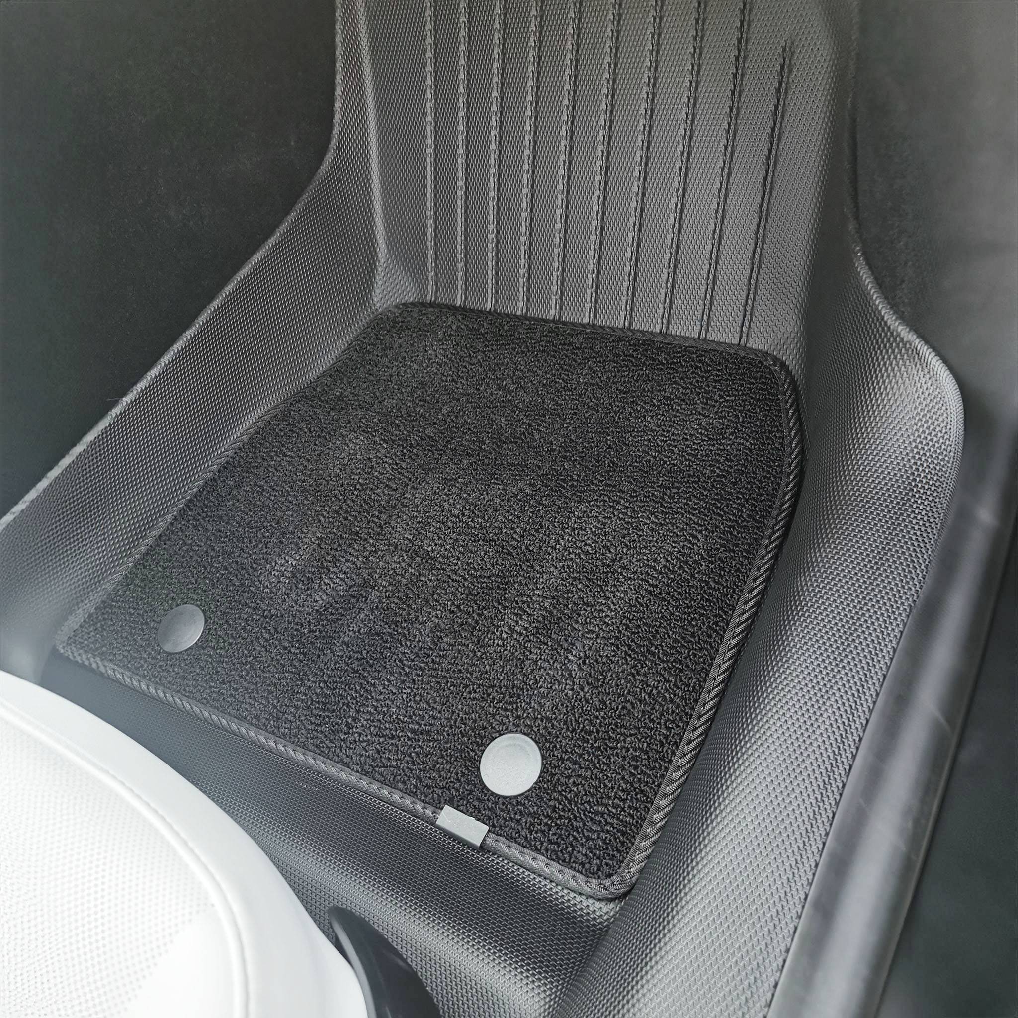 Tesla Model 3 Highland 2024+ Custom All-Weather Floor Mats – Full TPE Wrap for Ultimate Protection