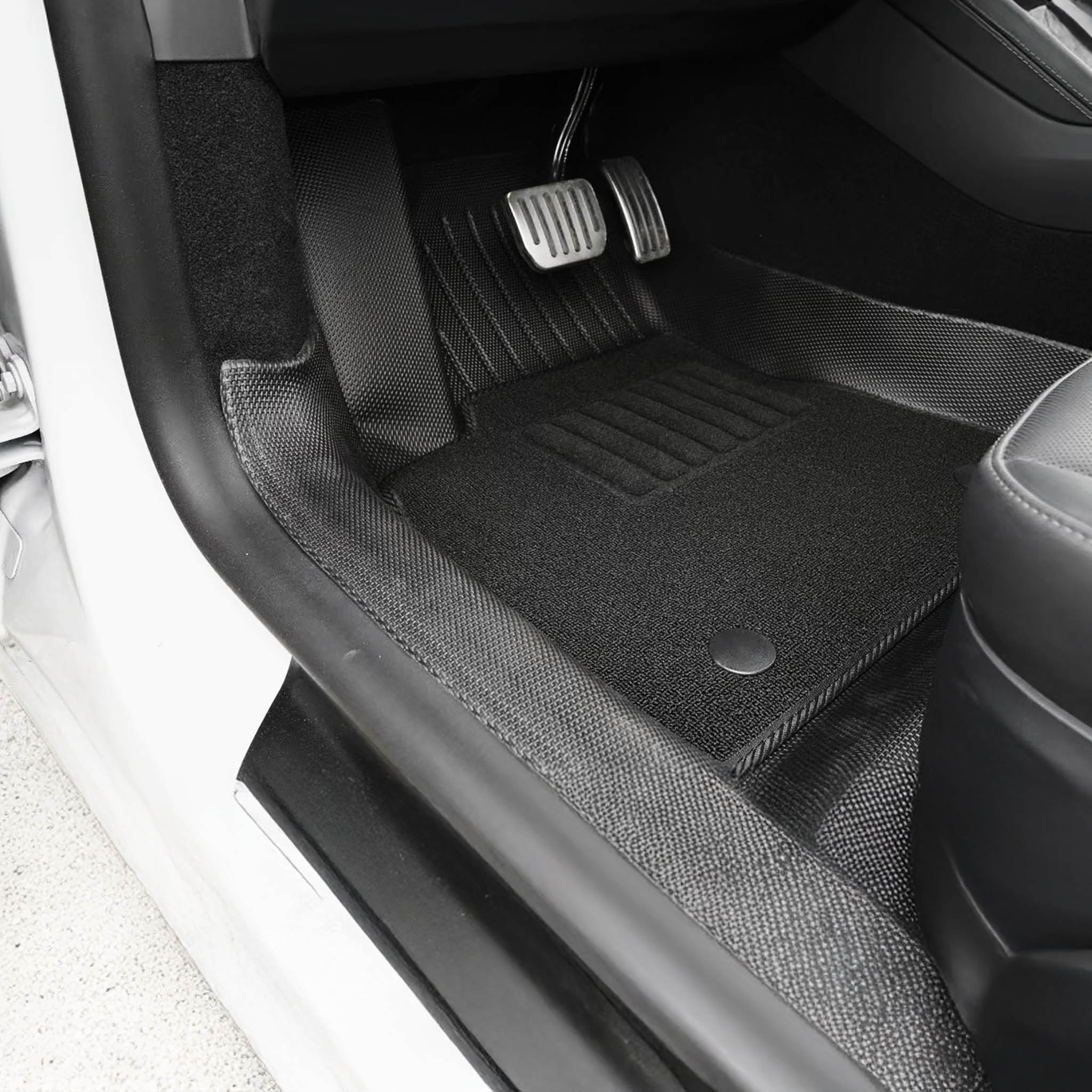 Tesla Model 3 Highland 2024+ Custom All-Weather Floor Mats – Full TPE Wrap for Ultimate Protection