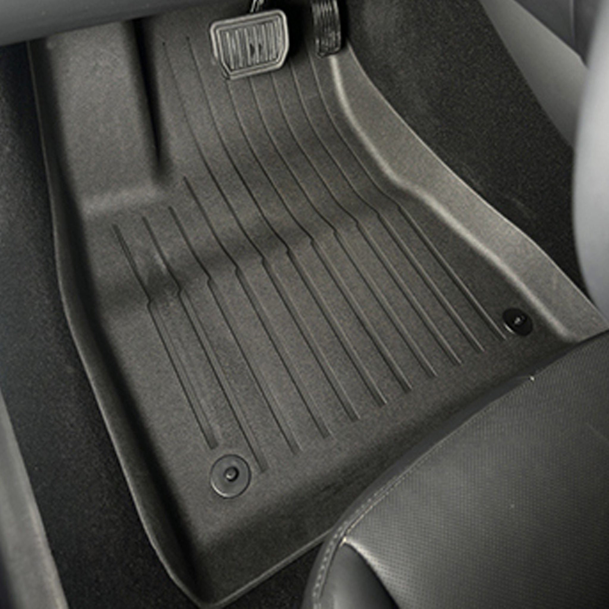 Premium All-Weather Floor Mats for Tesla Model Y - Eco-Friendly TPE, Spill-Proof Design & Luxury Protection