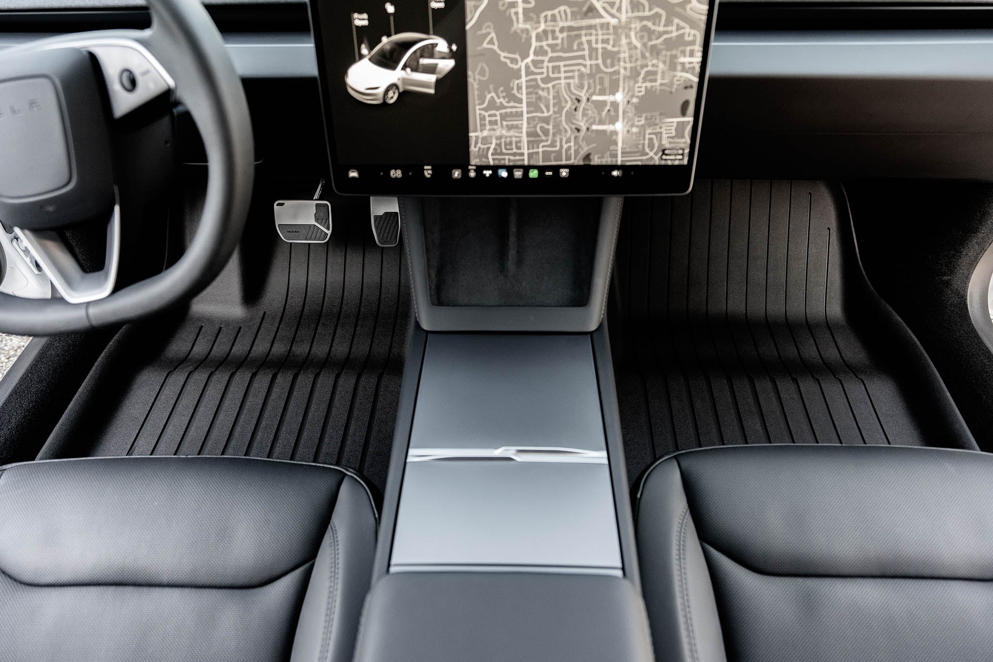 Right Hand Drive Floor Mats for Tesla Model 3 & Model 3 Highland (2017-2024+)