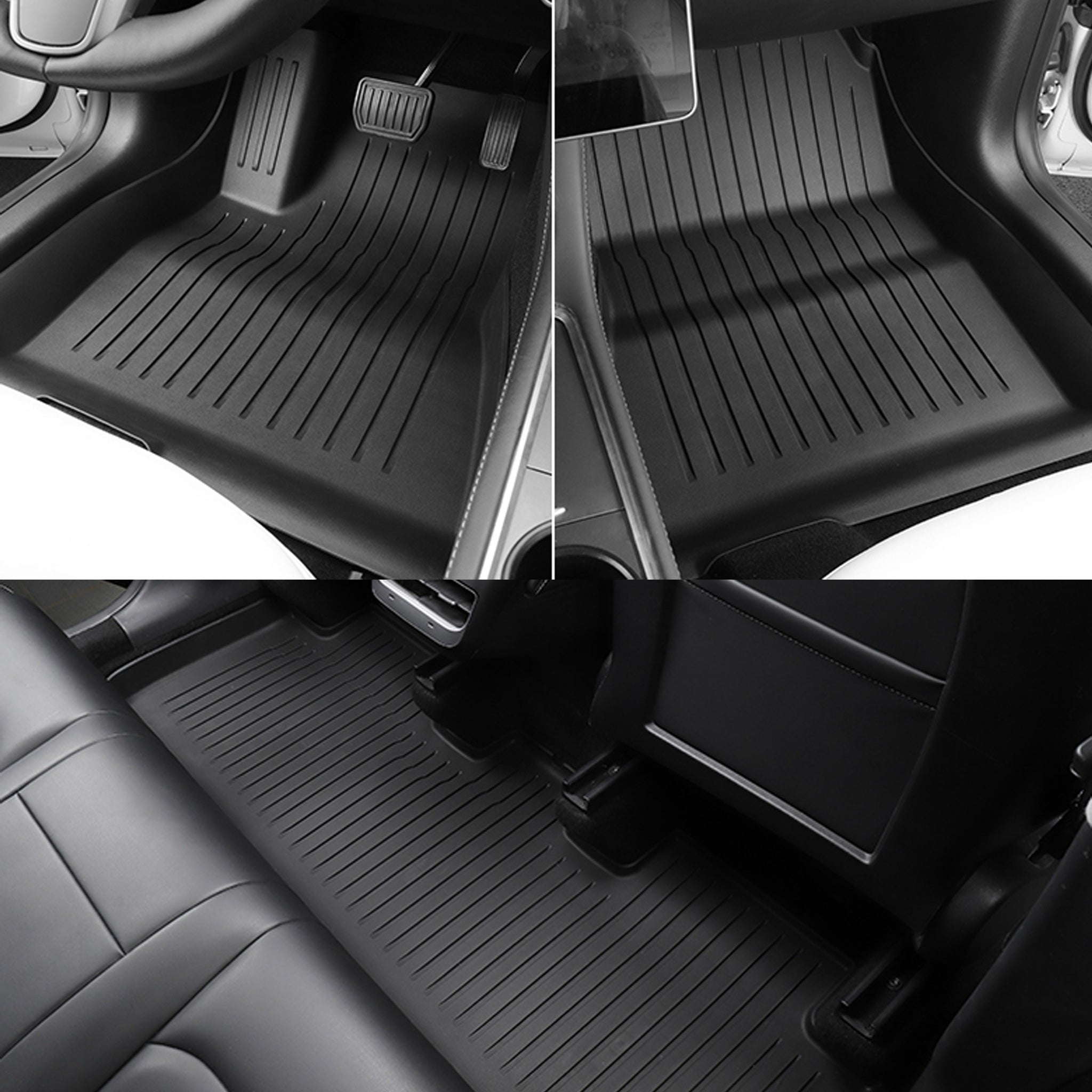 Right Hand Drive Floor Mats for Tesla Model 3 & Model 3 Highland (2017-2024+)