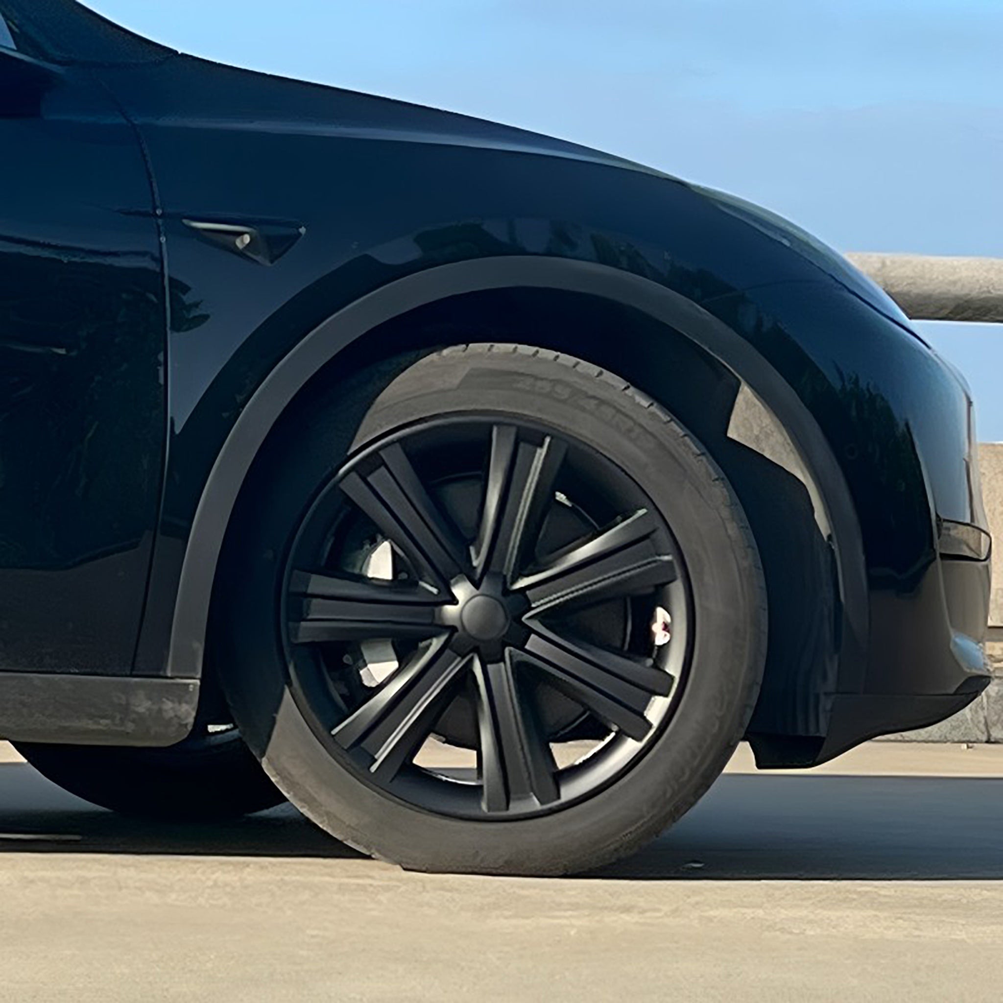 1 Pcs Wheel Cover For Tesla Model Y 19'' Gemini Wheels & Model S 19" Tempest Wheels (1 Pcs)