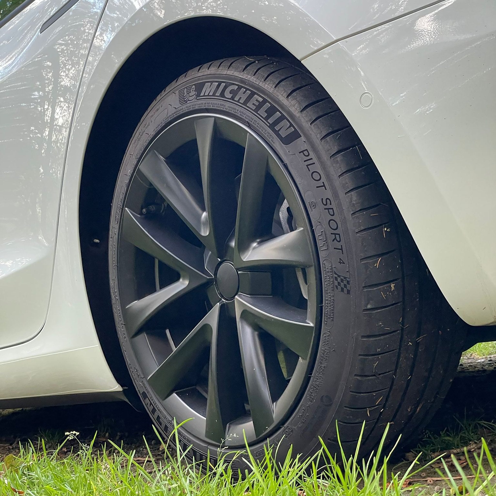 Wheel Covers For Tesla Model 3 18'' Aero Wheels 2017-2023 - Model S Arachnid Wheels Style