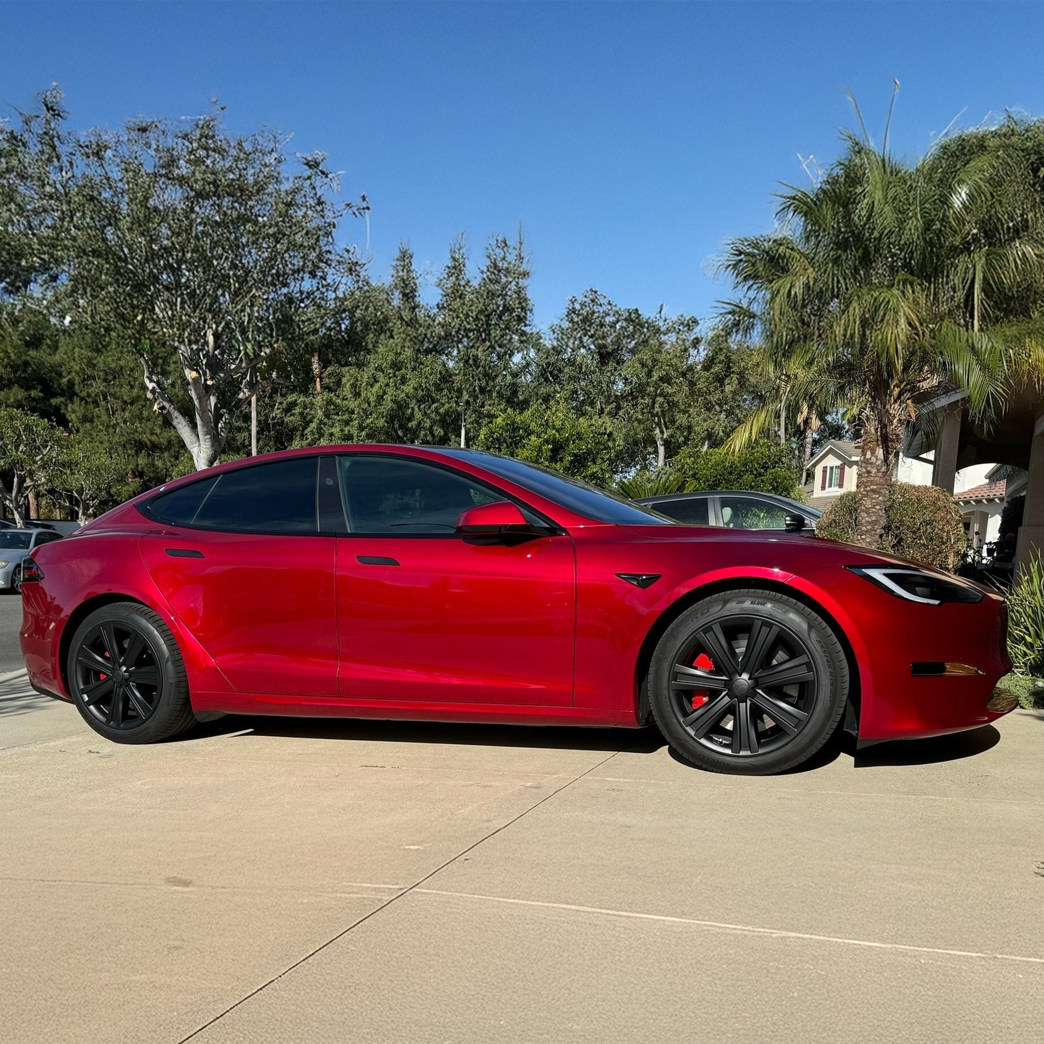 1 Pcs Wheel Cover For Tesla Model Y 19'' Gemini Wheels & Model S 19" Tempest Wheels (1 Pcs)