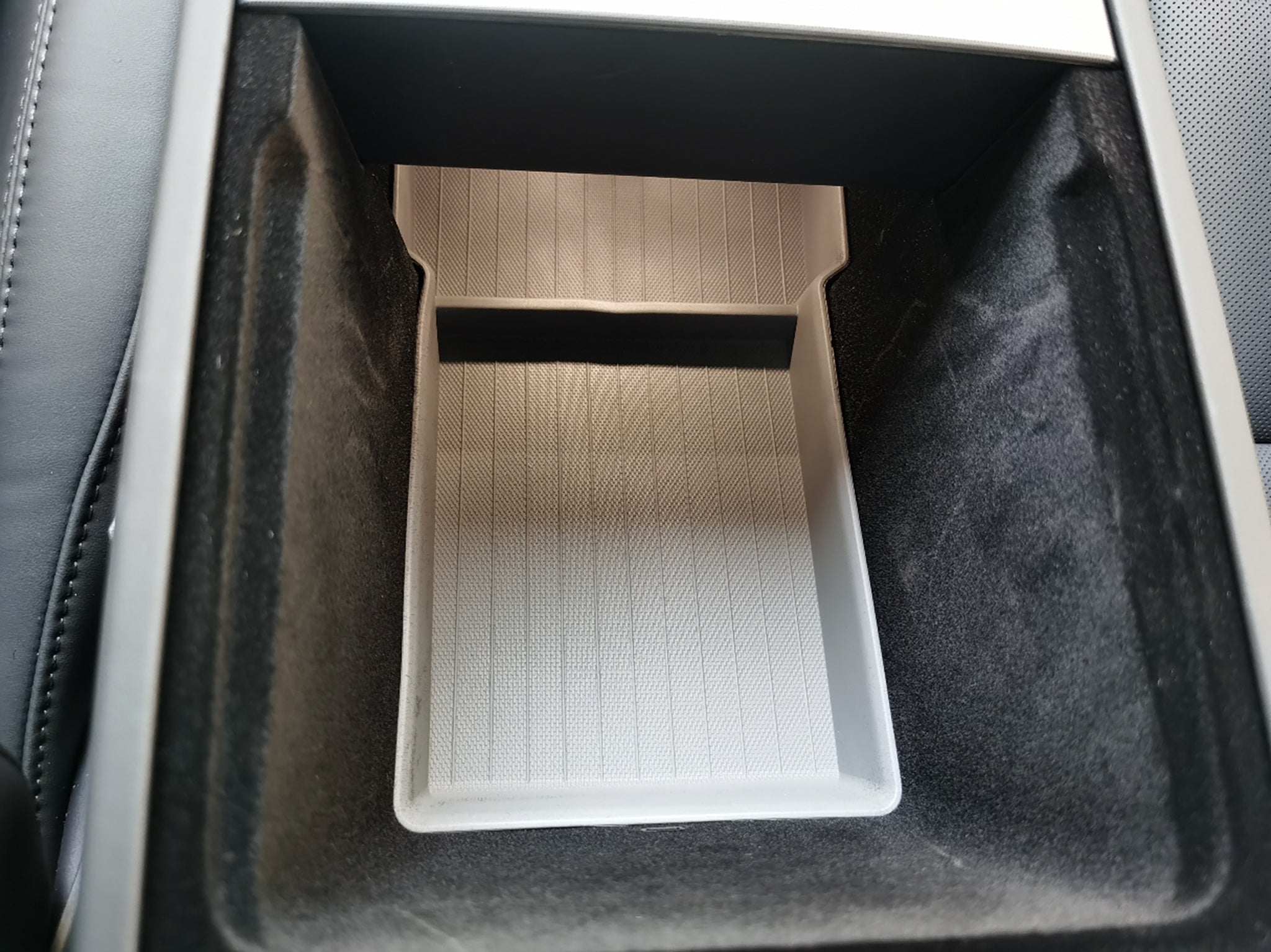 Center Console & Armrest Underneath Storage Tray for 2024+ Model 3 & 2025+ Model Y