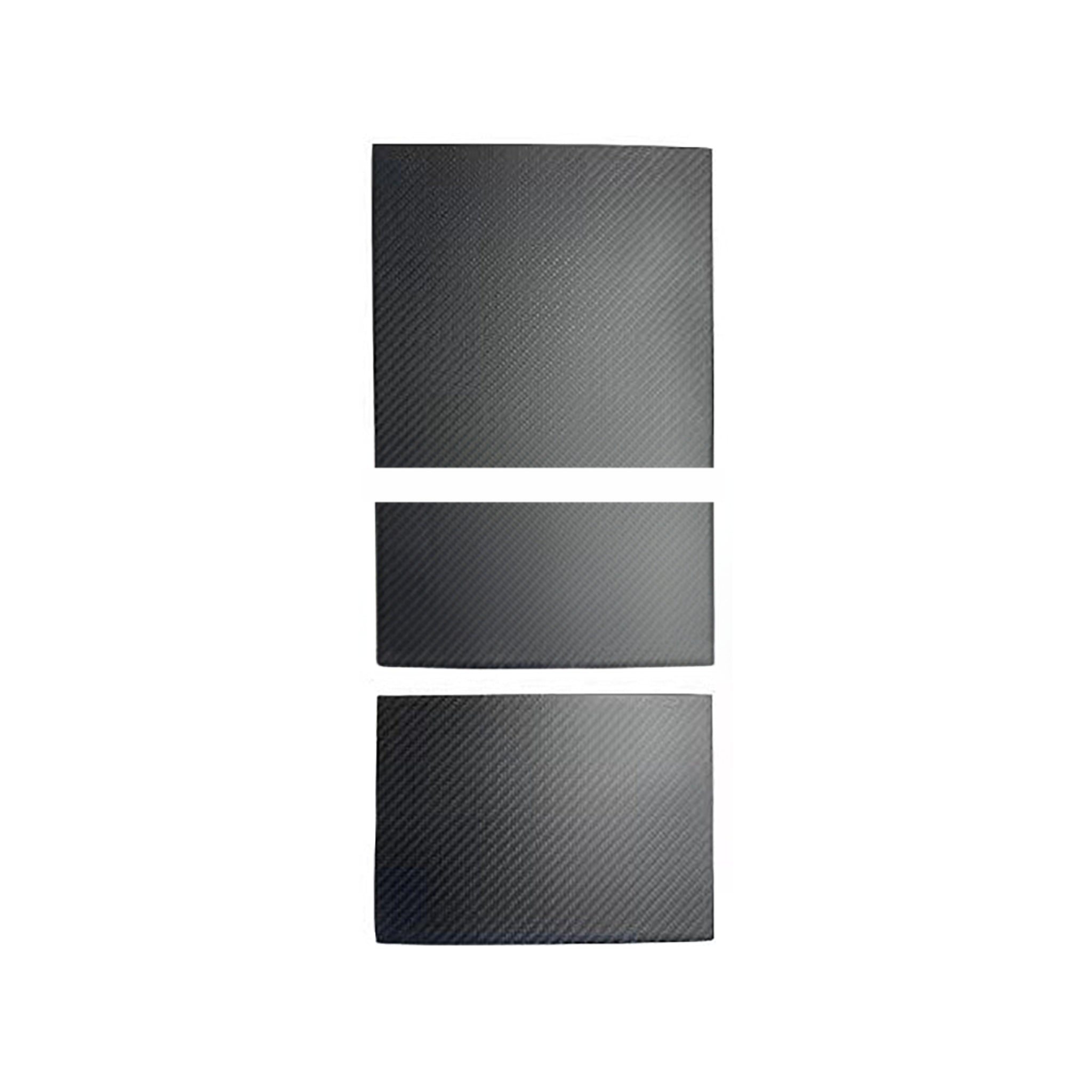 Premium Carbon Fiber Center Console Overlay for Tesla Model 3/Y | Custom Fit, Luxury Interior Upgrade