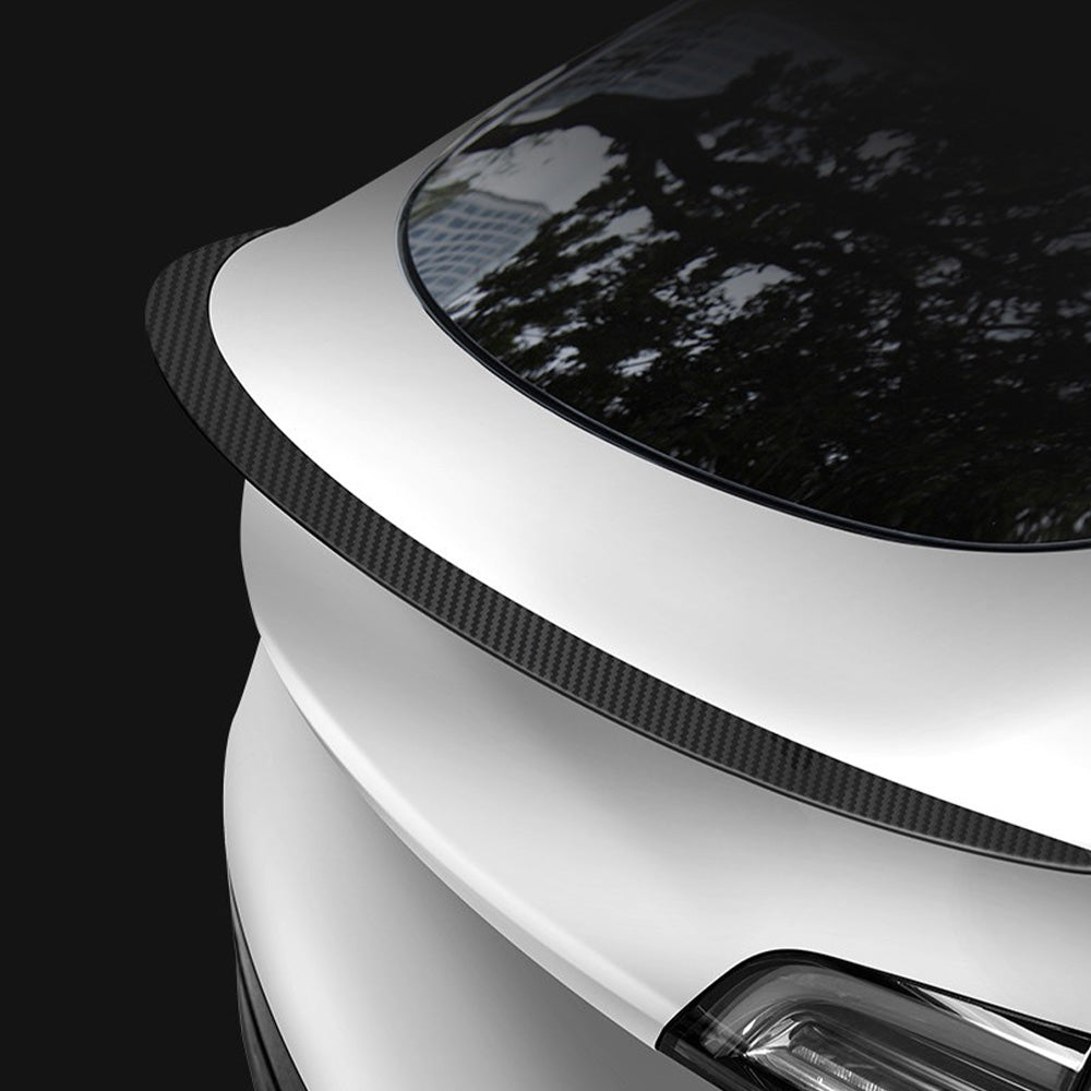 High-Performance Carbon Fiber Spoiler for Tesla Model 3/Y – Aerodynamic Downforce, Enhanced Grip & Battery Efficiency