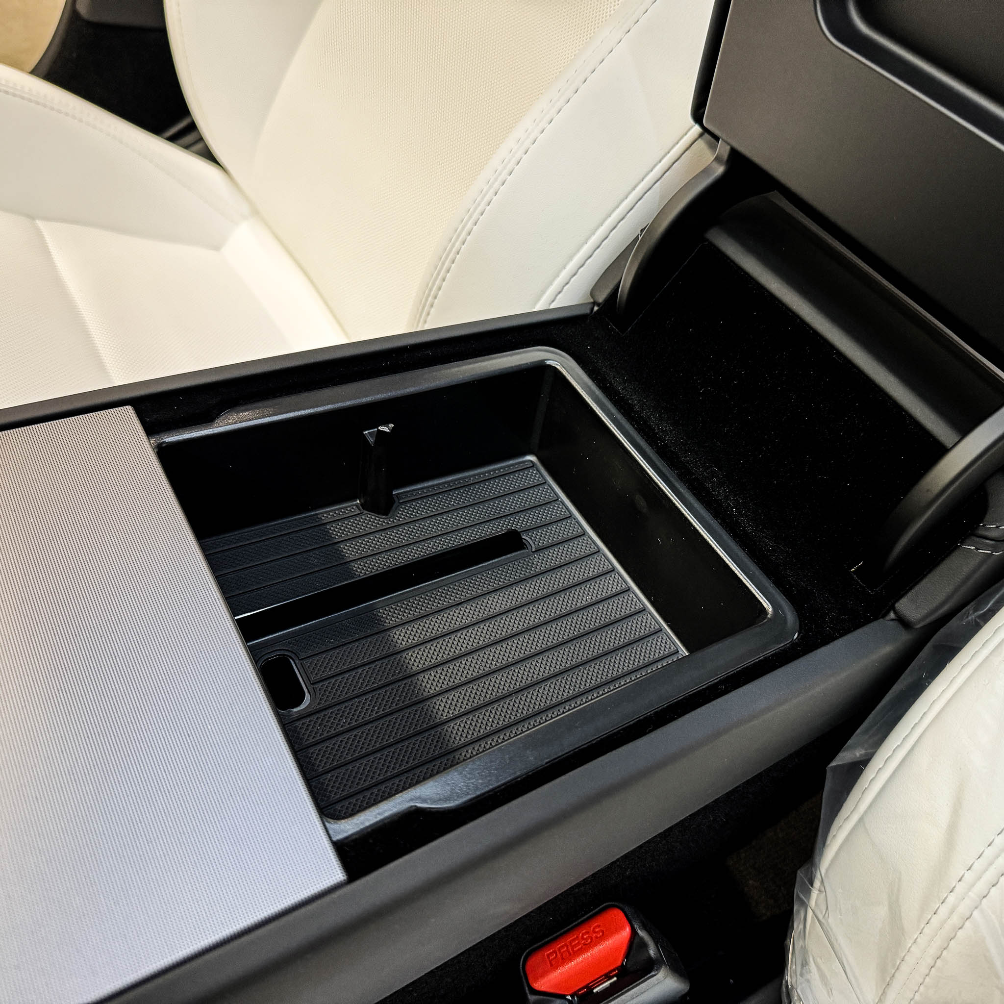 Center Console & Armrest Storage Tray for 2024+ Model 3 & 2025+ Model Y