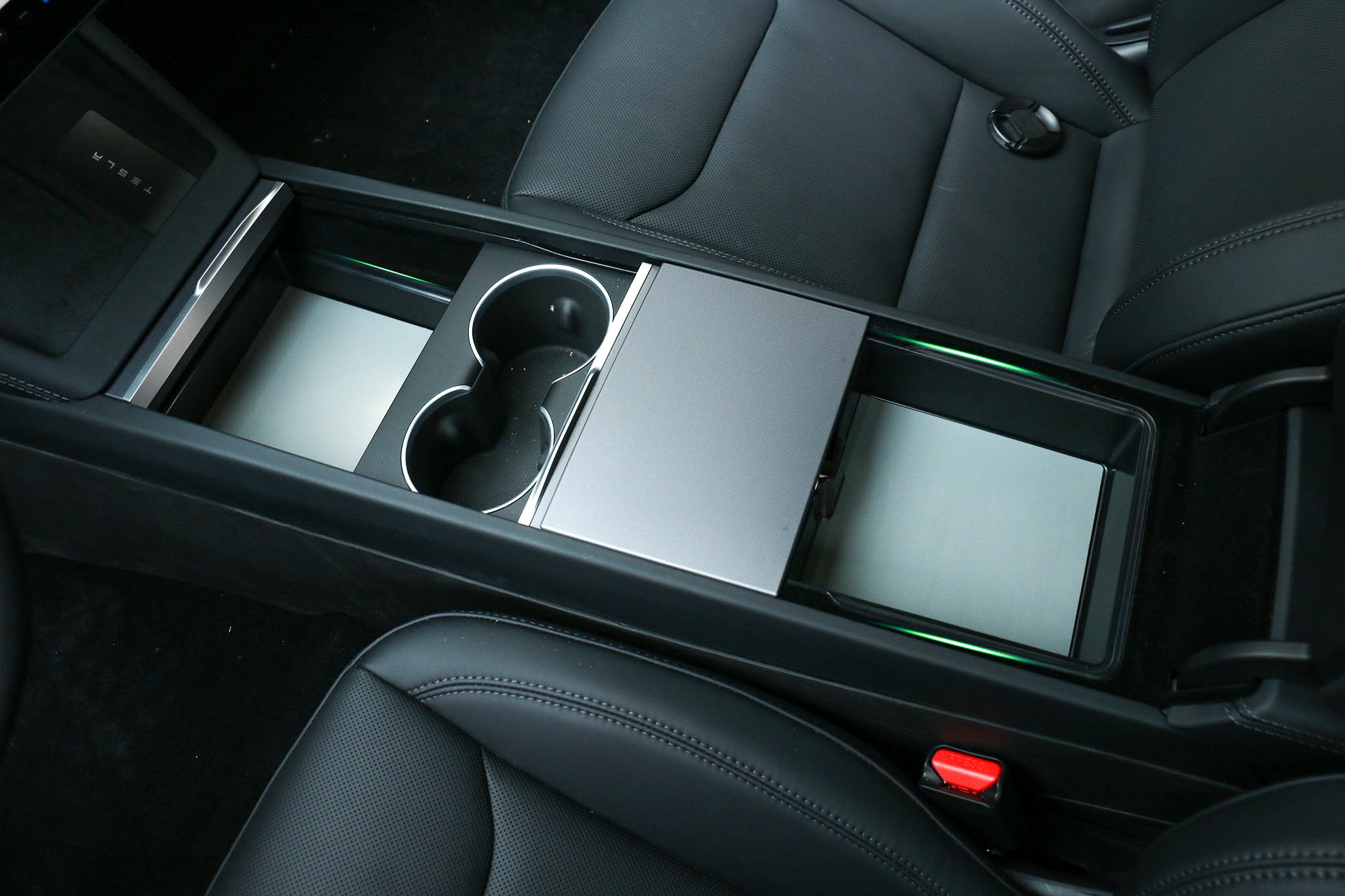 Bundle:2024+ Model 3 & 2025+ Model Y Center Console Organizer Storage Box Set 4 PCS