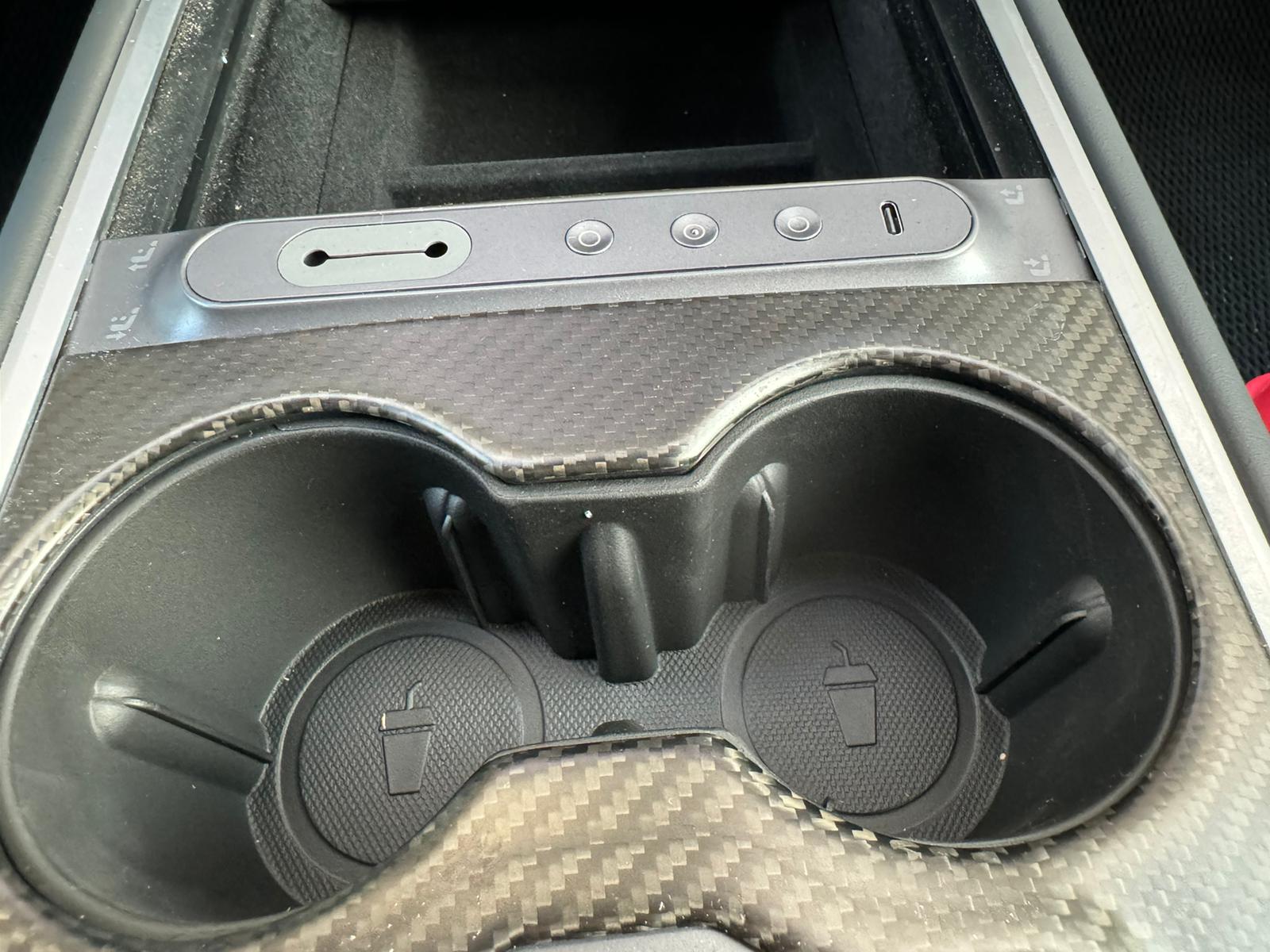 Cup Holder Insert for Tesla Model 3/Y