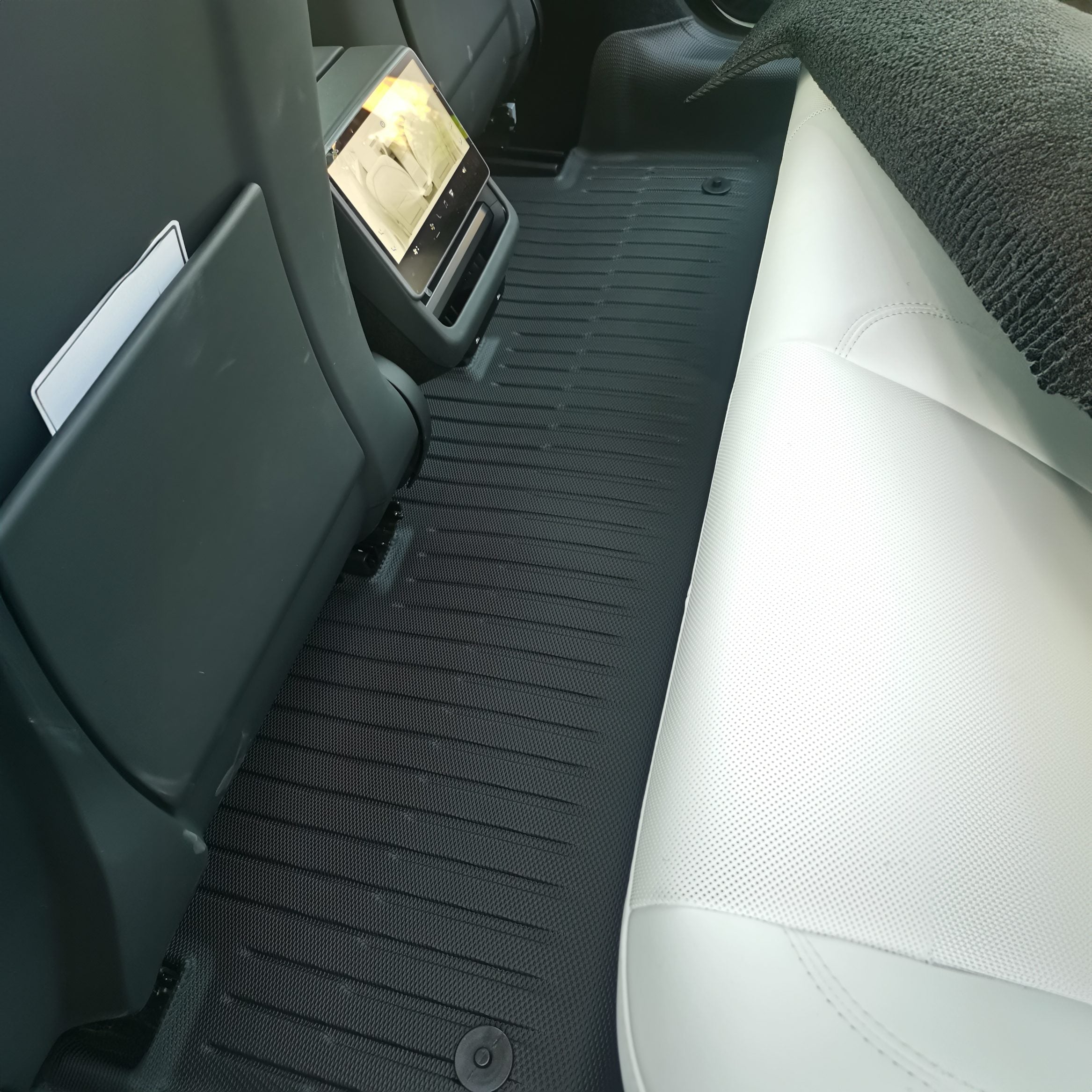 Tesla Model 3 Highland 2024+ Custom All-Weather Floor Mats – Full TPE Wrap for Ultimate Protection