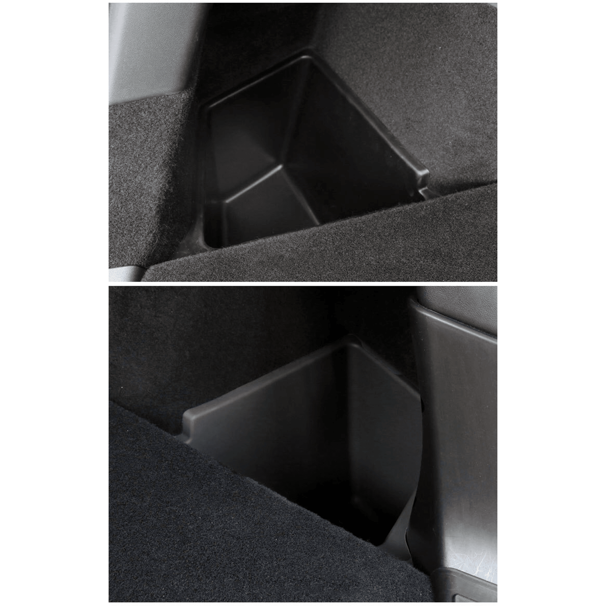 Rear Trunk Side Storage Bins for Tesla Model Y 5 Seater
