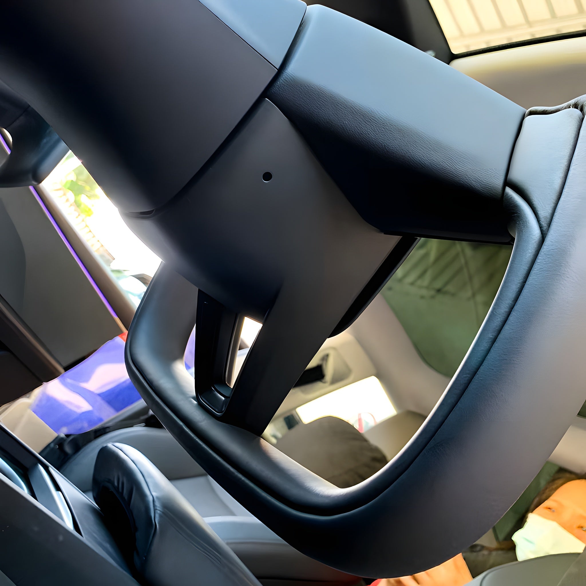 Tesla Model 3 Highland Yoke Steering Wheel (2024+) | Heated Leather Upgrade
