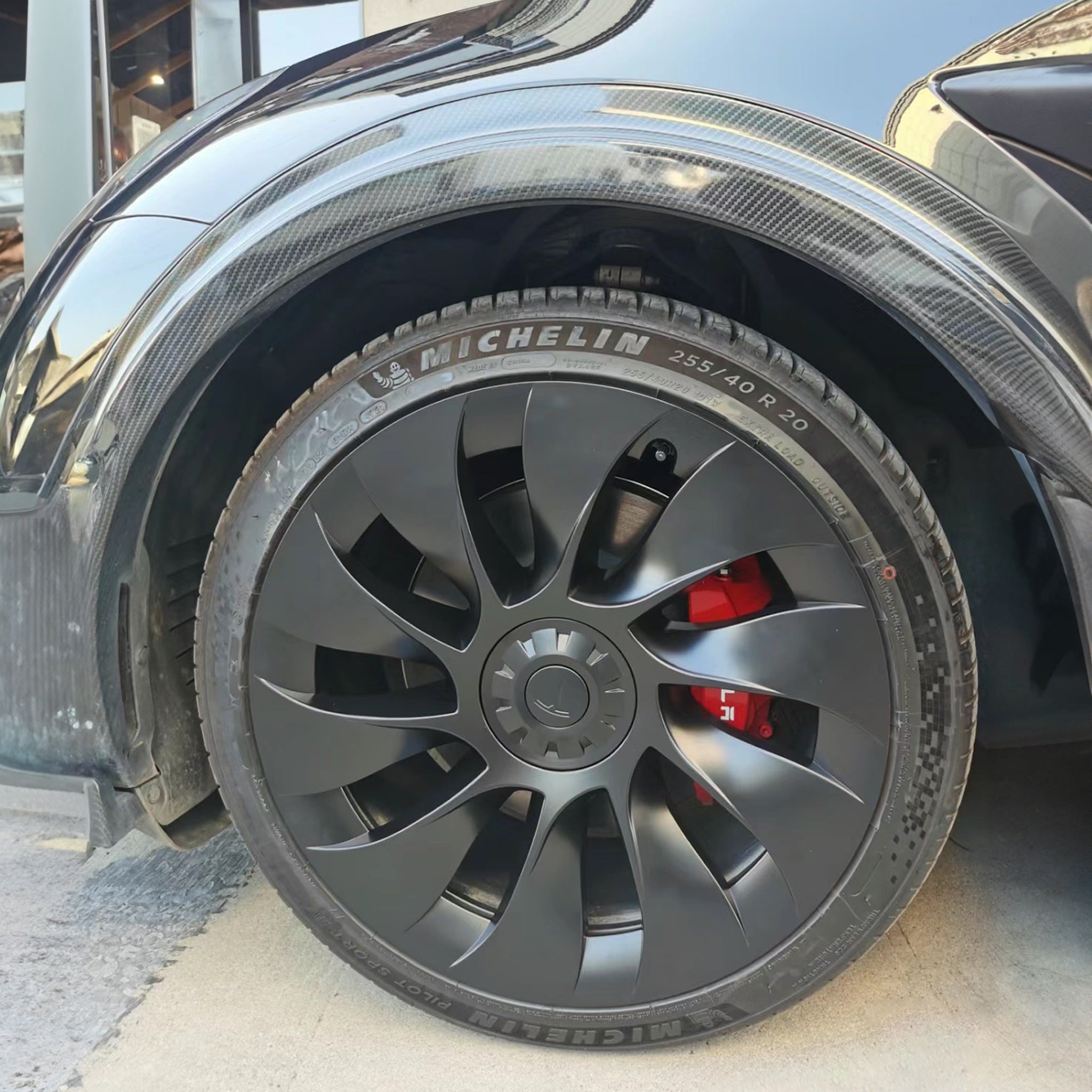Performance Wheel Covers for Tesla Model Y 20'' Induction Wheels 2020-2024