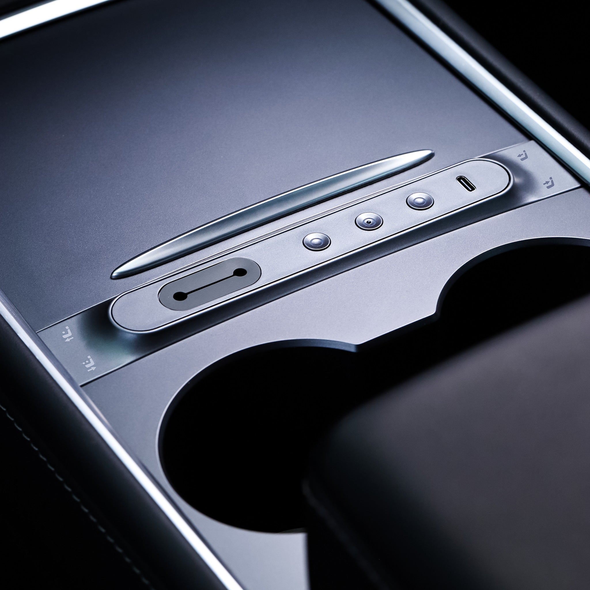 Physical Shortcut Buttons USB Hub For Tesla Model 3/Y 2021+