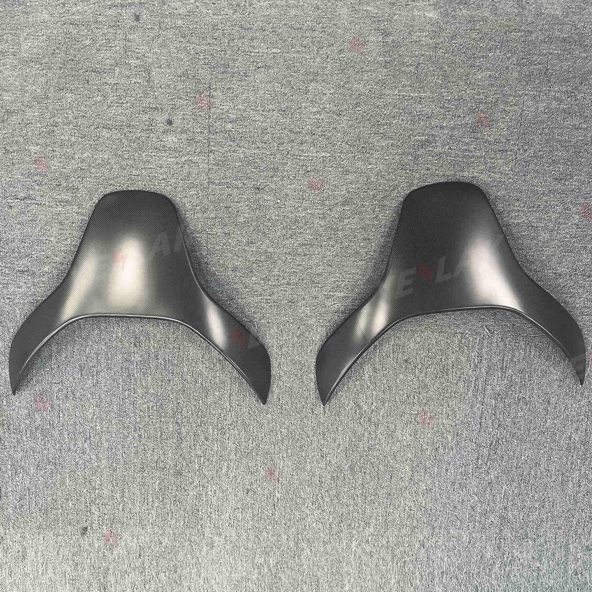 Real Carbon Fiber Seat Back Covers for 2024+ Tesla Model 3 Highland Performance – 1x1 Plain & 2x2 Twill Weave