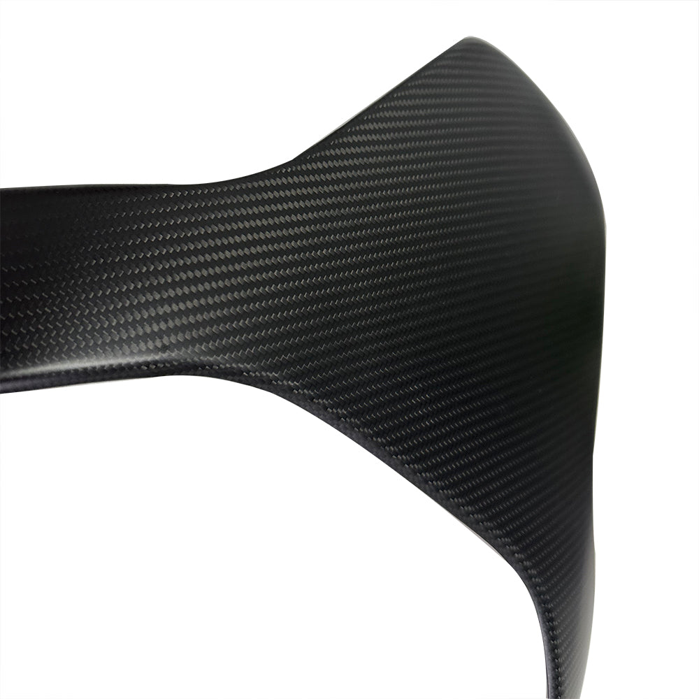 Real Carbon Fiber Seat Back Covers for 2024+ Tesla Model 3 Highland Performance – 1x1 Plain & 2x2 Twill Weave