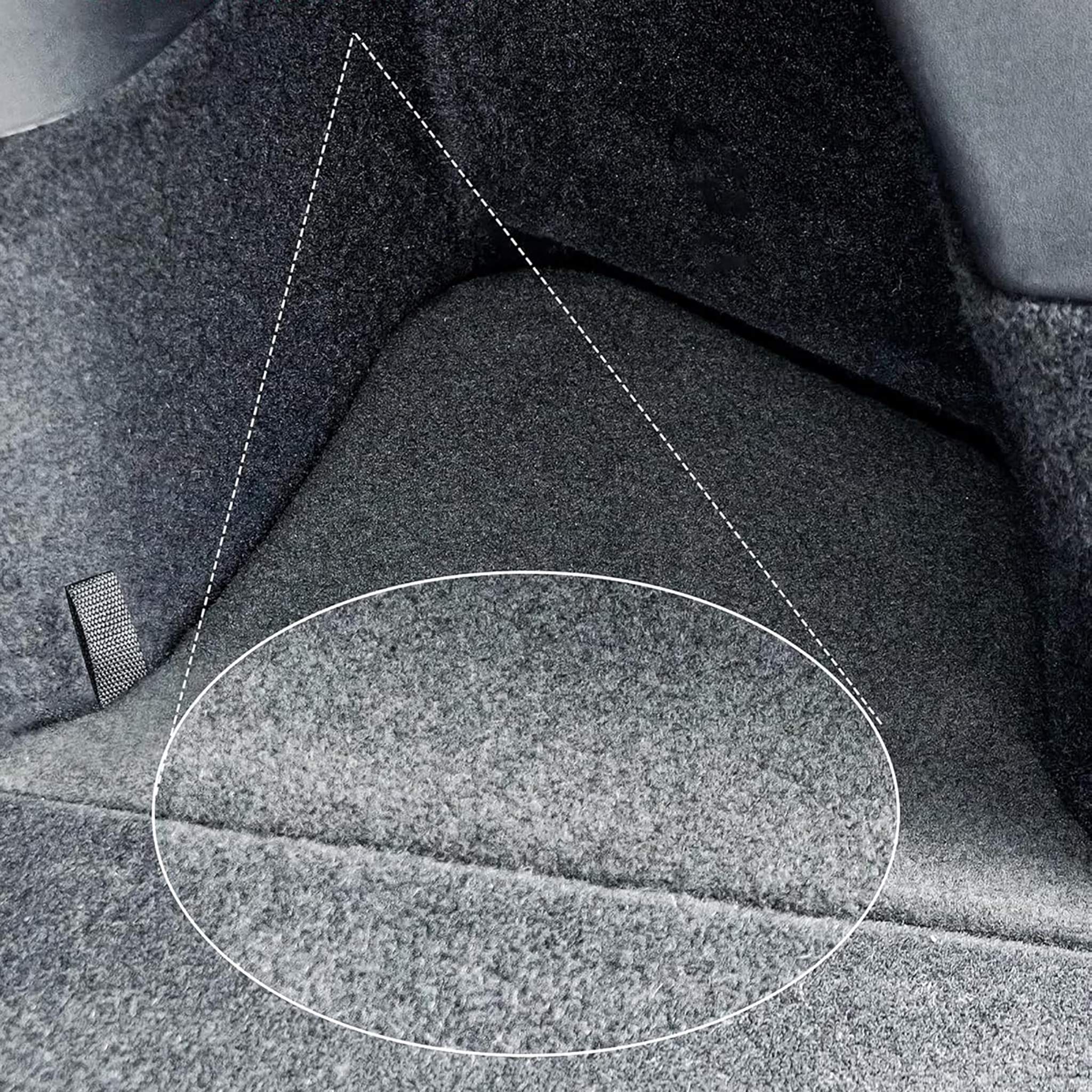 Rear Trunk Side Storage Bins for Tesla Model Y 5 Seater