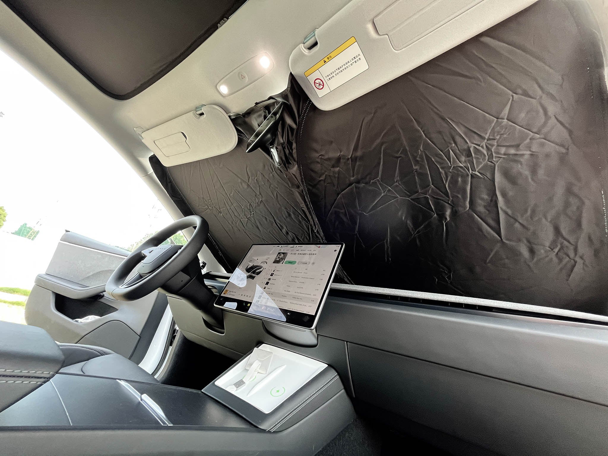 Bundle: Tesla Model 3 Highland 2024+ Sunshade Set (Roof+Windshield Glass Sunshade)