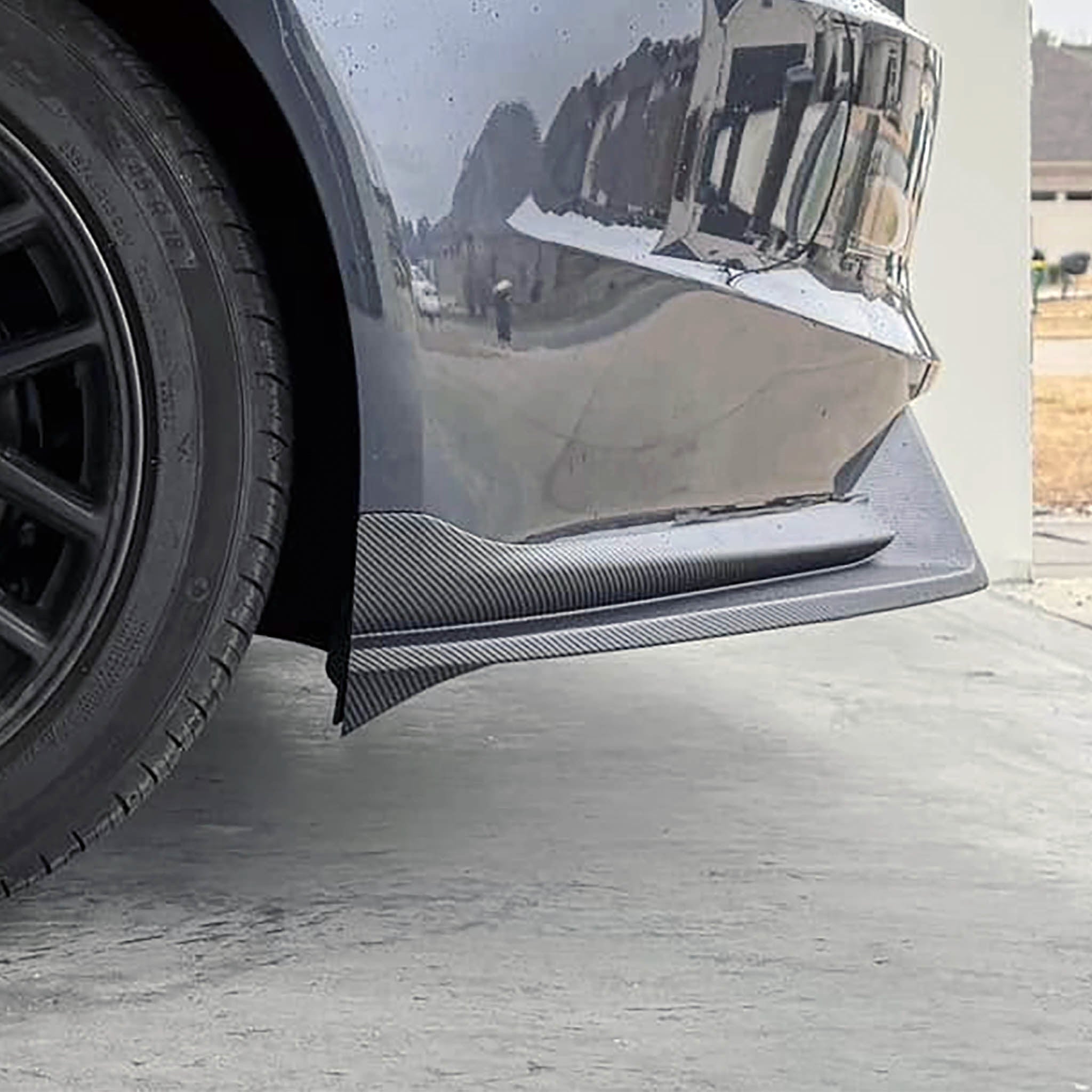 Sporty Front Lip Spoiler For Tesla Model 3 Highland 2024+