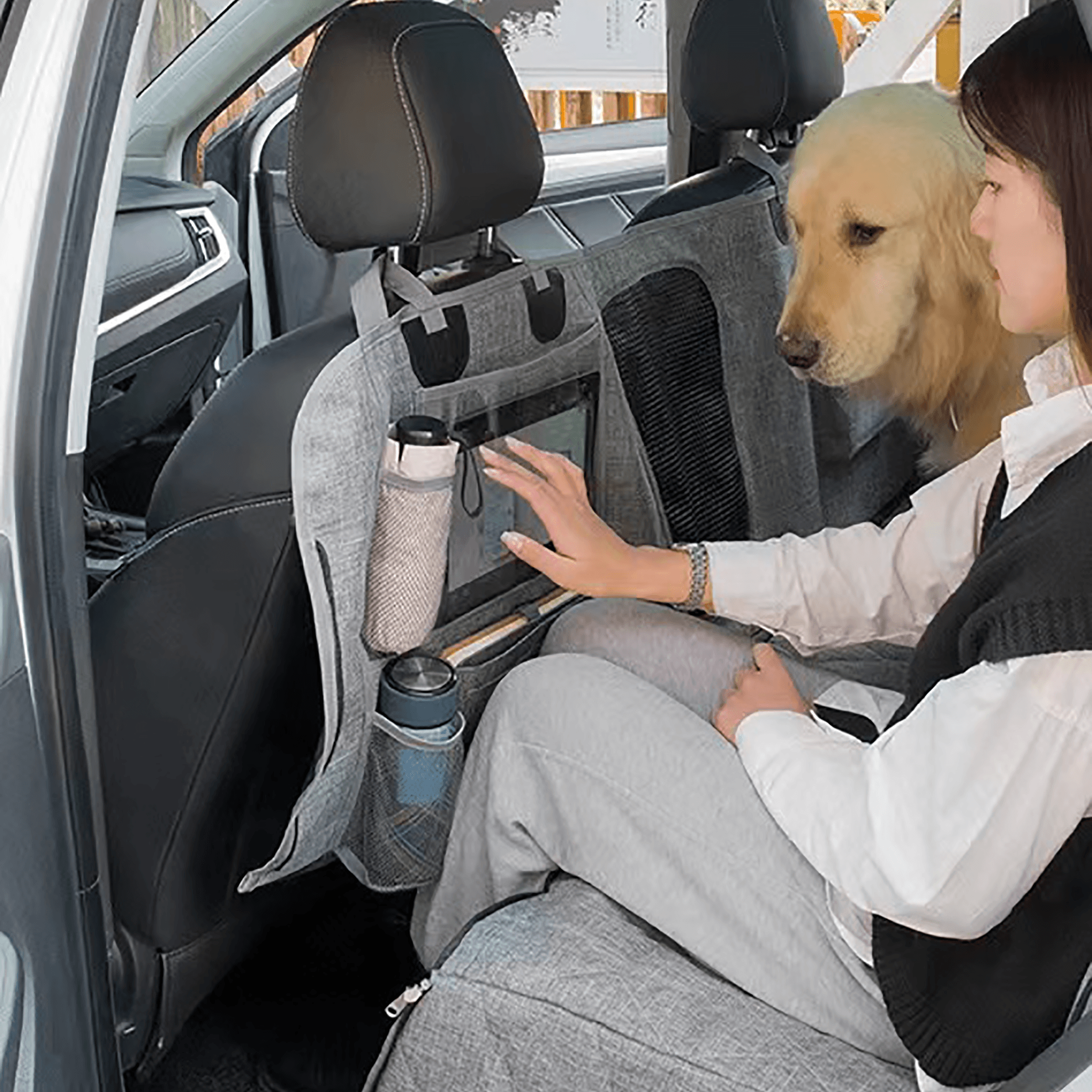 Pet-Friendly Waterproof Car Seat Cover For Tesla Model S/3/Y/X