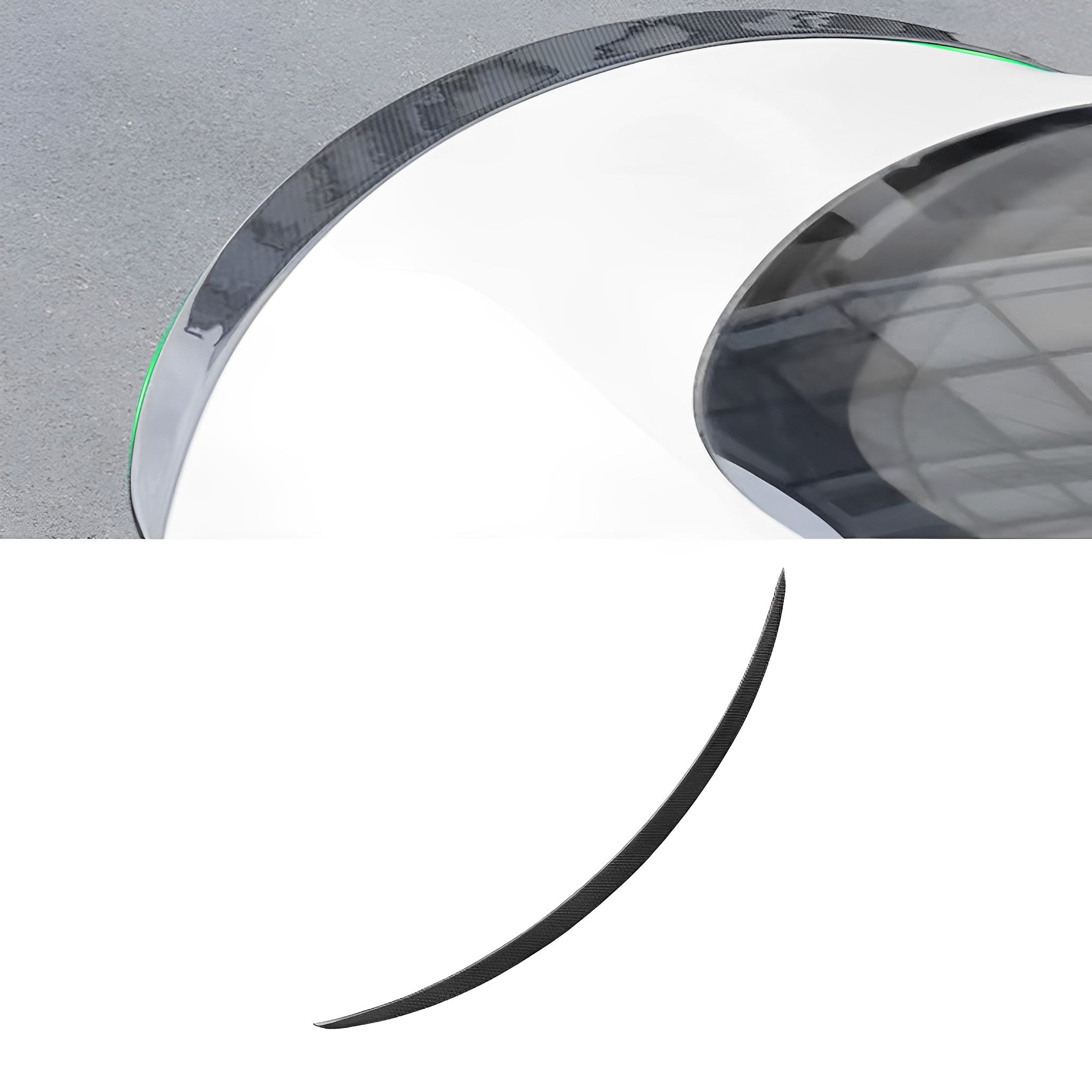 High-Performance Carbon Fiber Spoiler for Tesla Model 3/Y – Aerodynamic Downforce, Enhanced Grip & Battery Efficiency