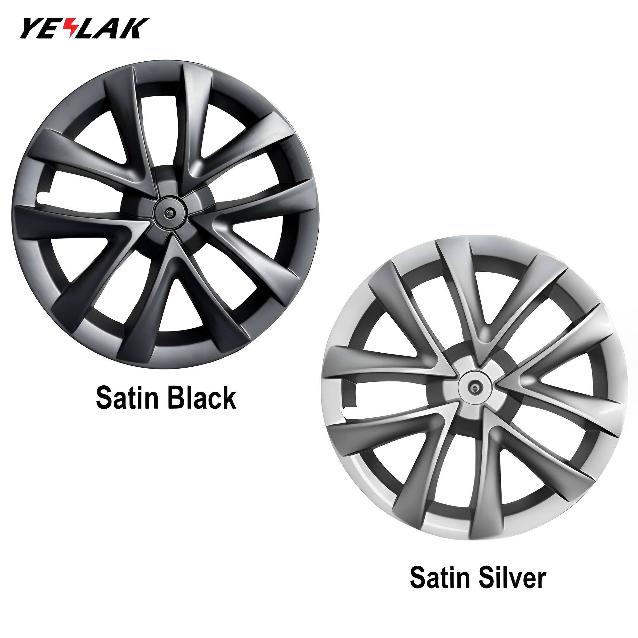 Wheel Covers For Tesla Model 3 18'' Aero Wheels 2017-2023 - Model S Arachnid Wheels Style