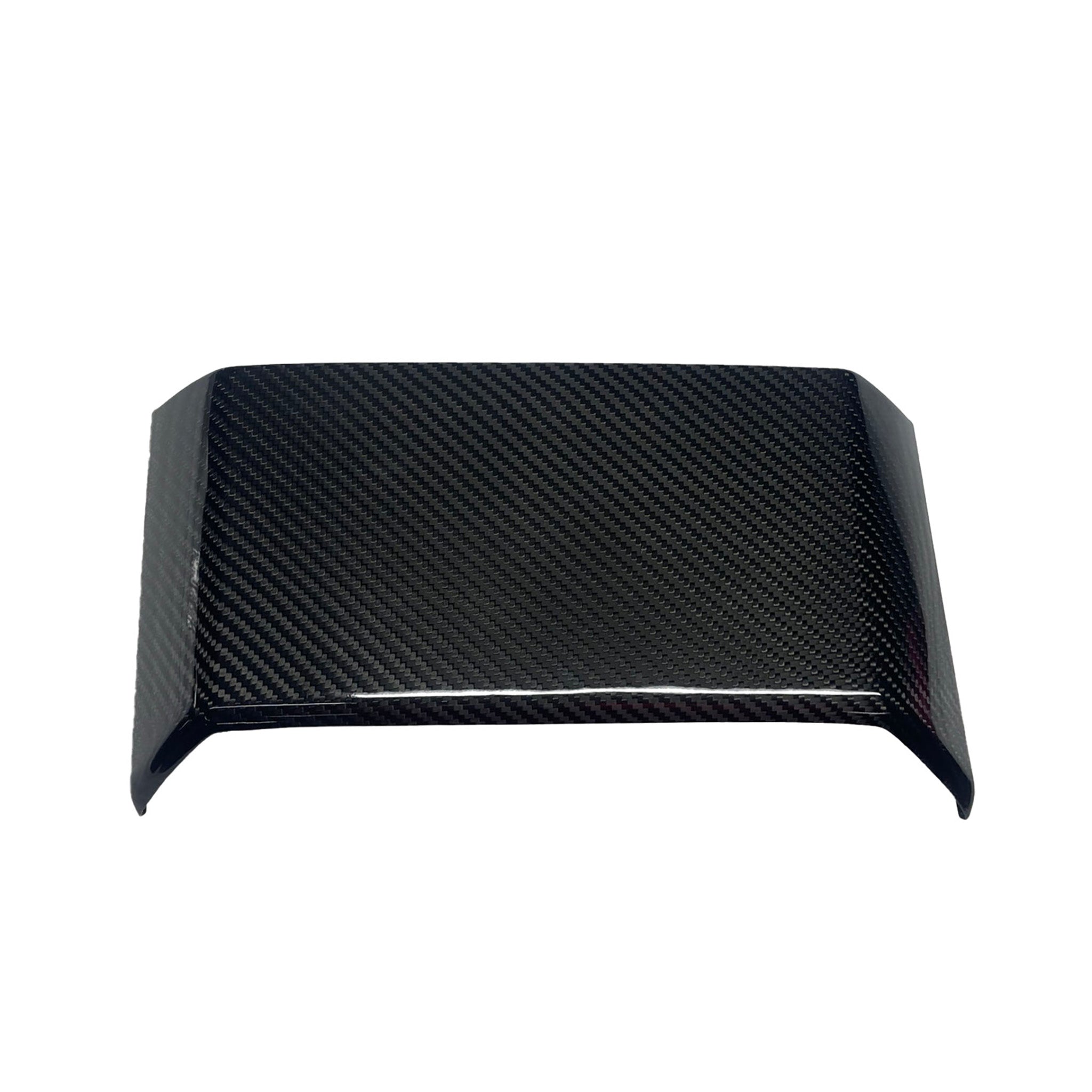 Real Carbon Fiber Armrest Cover & Rear Screen Frame Cover for Tesla Cybertruck (2 Pcs)