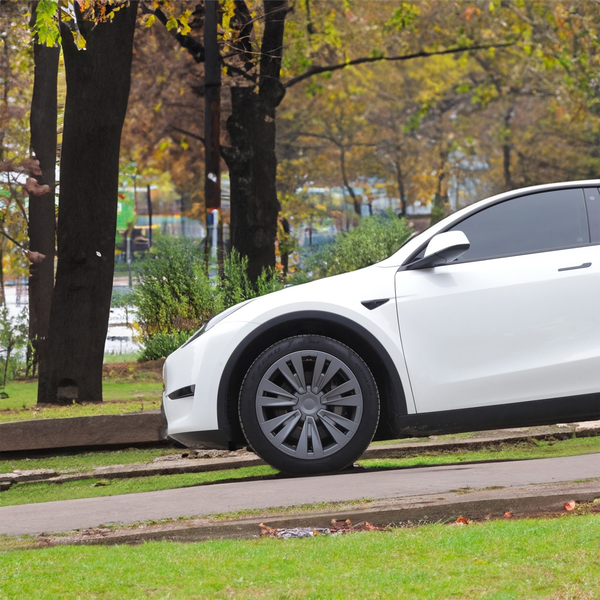 Wheel Covers For Tesla Model Y 19'' Gemini Wheels - Model X Wheel Style