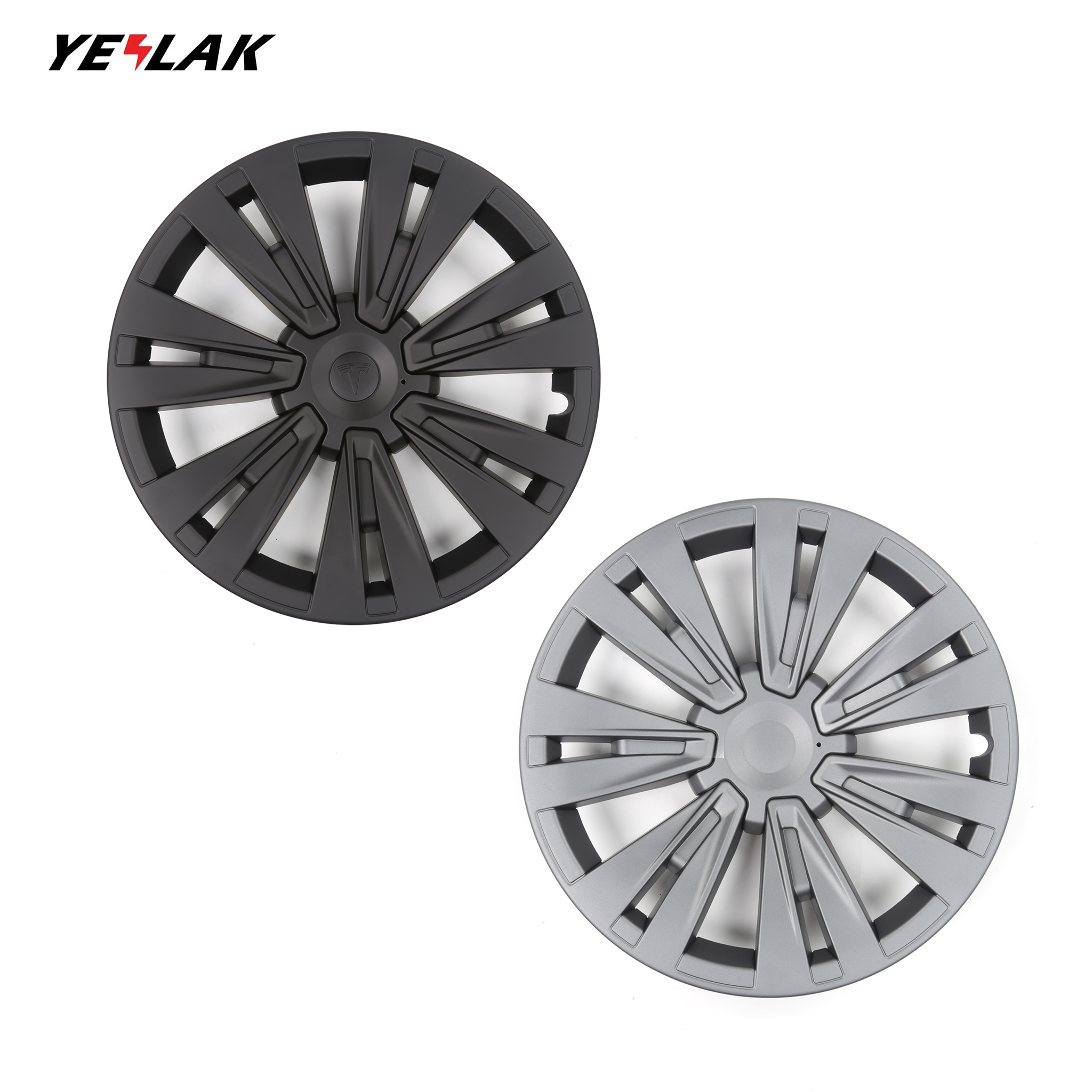 Wheel Covers For Tesla Model Y 19'' Gemini Wheels - Model X Wheel Style