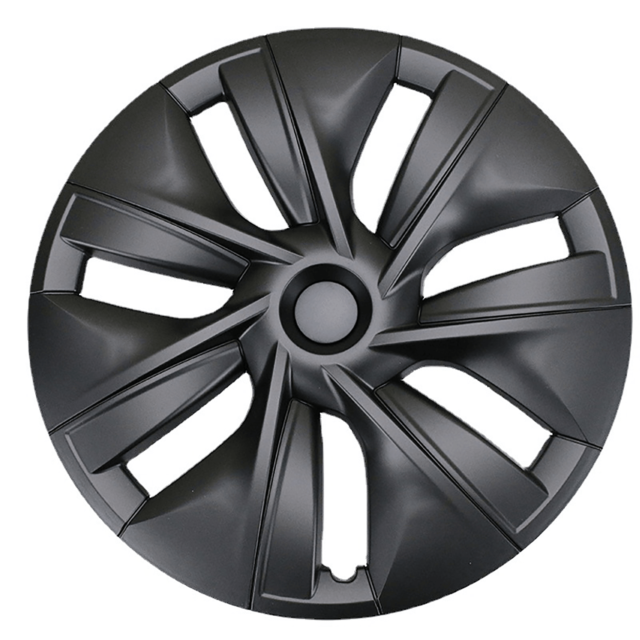 1 Pcs Replacement Tesla Model Y 19 Inch Gemini Wheel Cover All Black