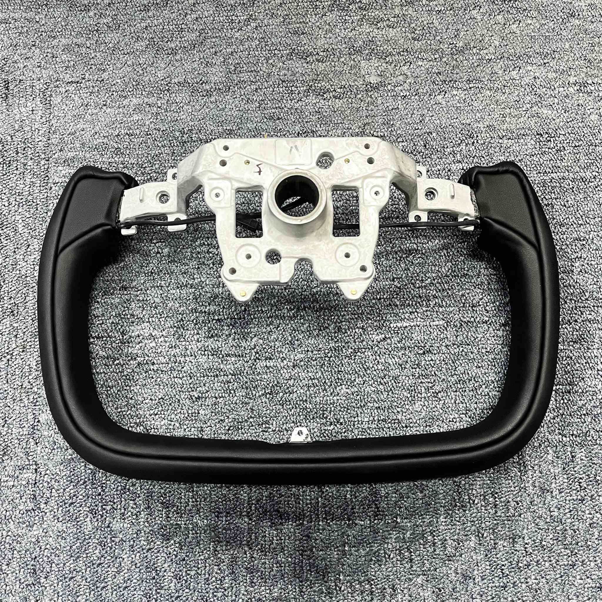 Tesla Model 3 Highland Yoke Steering Wheel (2024+) | Heated Leather Upgrade
