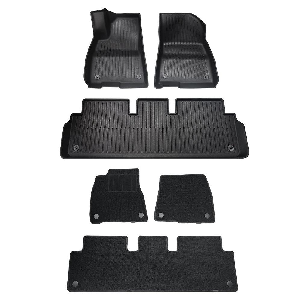 All-Weather Floor Mats for Tesla Model 3 (2017-2023) - Durable, Custom-Fit