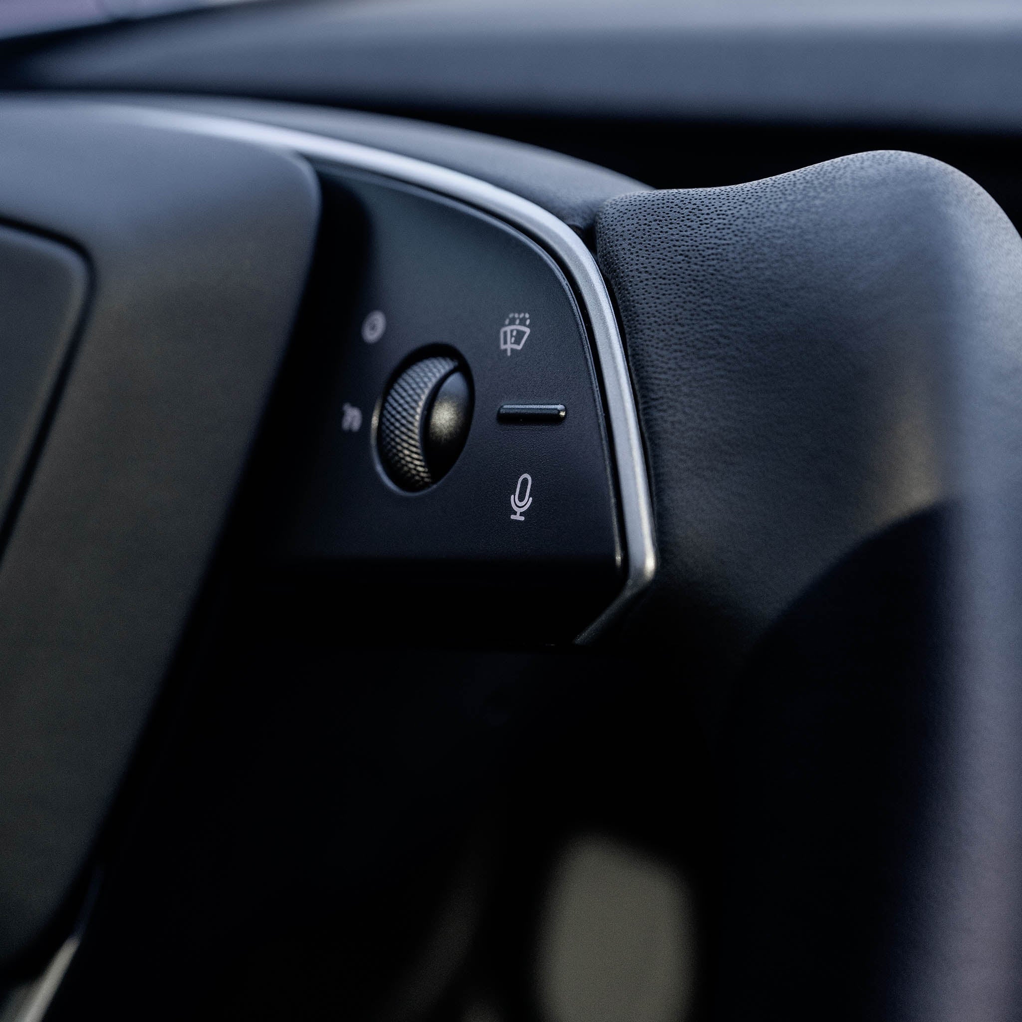 Tesla Model 3 Highland Yoke Steering Wheel (2024+) | Heated Leather Upgrade