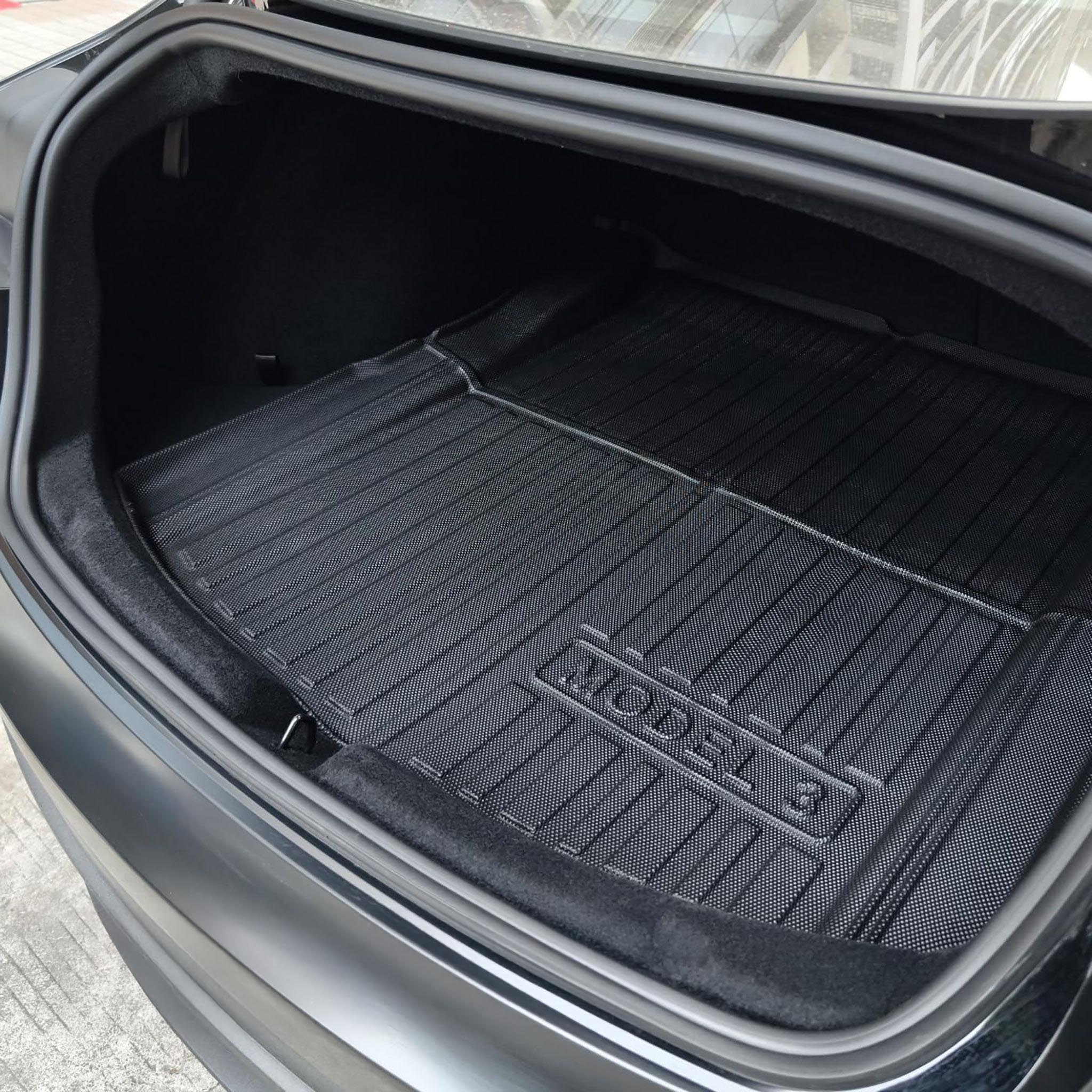 Tesla Model 3 Highland 2024-2025 All-Weather Trunk Cargo Mats