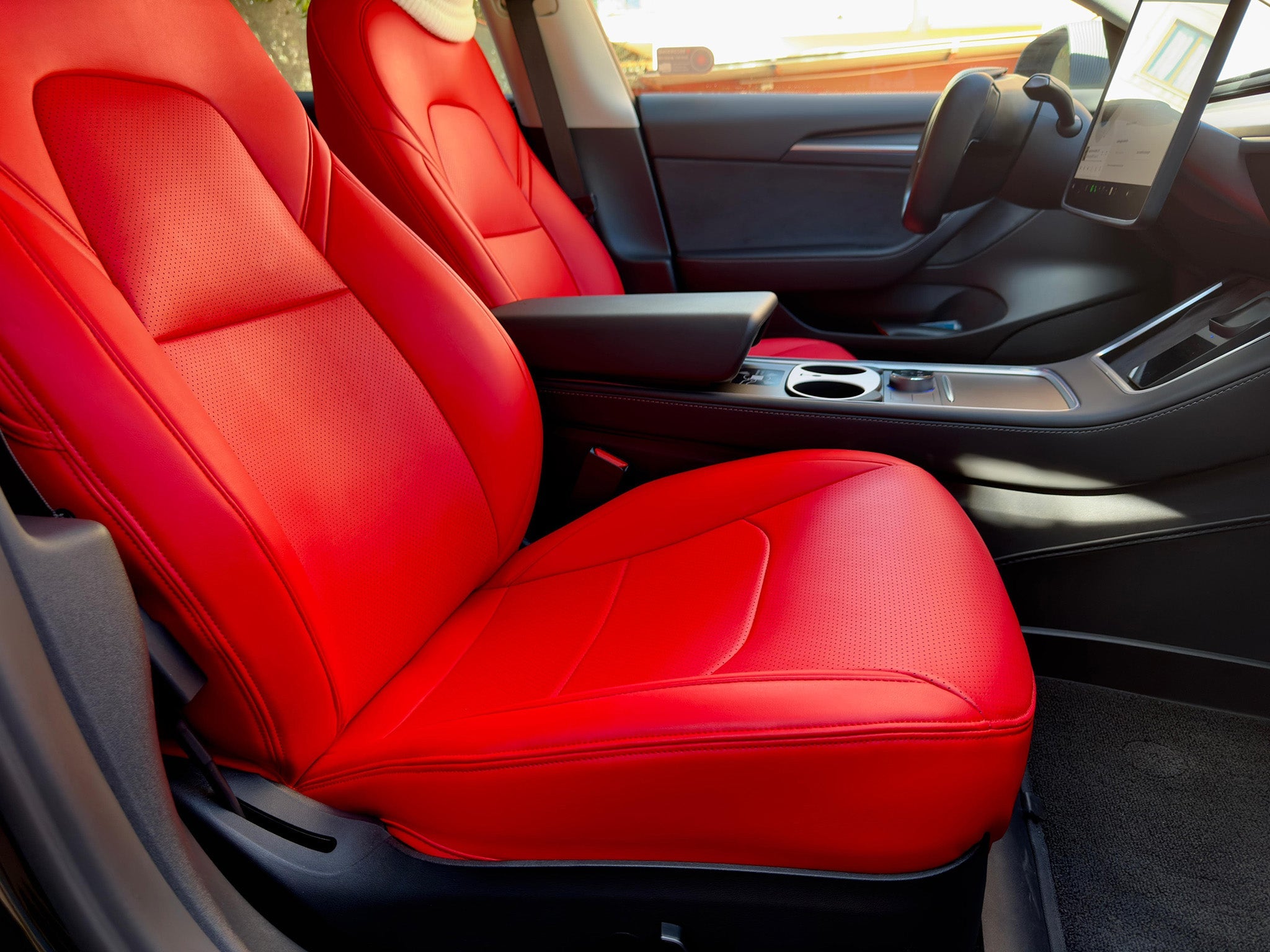 Premium Custom-Fit Tesla Seat Covers for Model 3 & Model Y (2017-2025) – Enhanced Comfort, Durability & Interior Protection