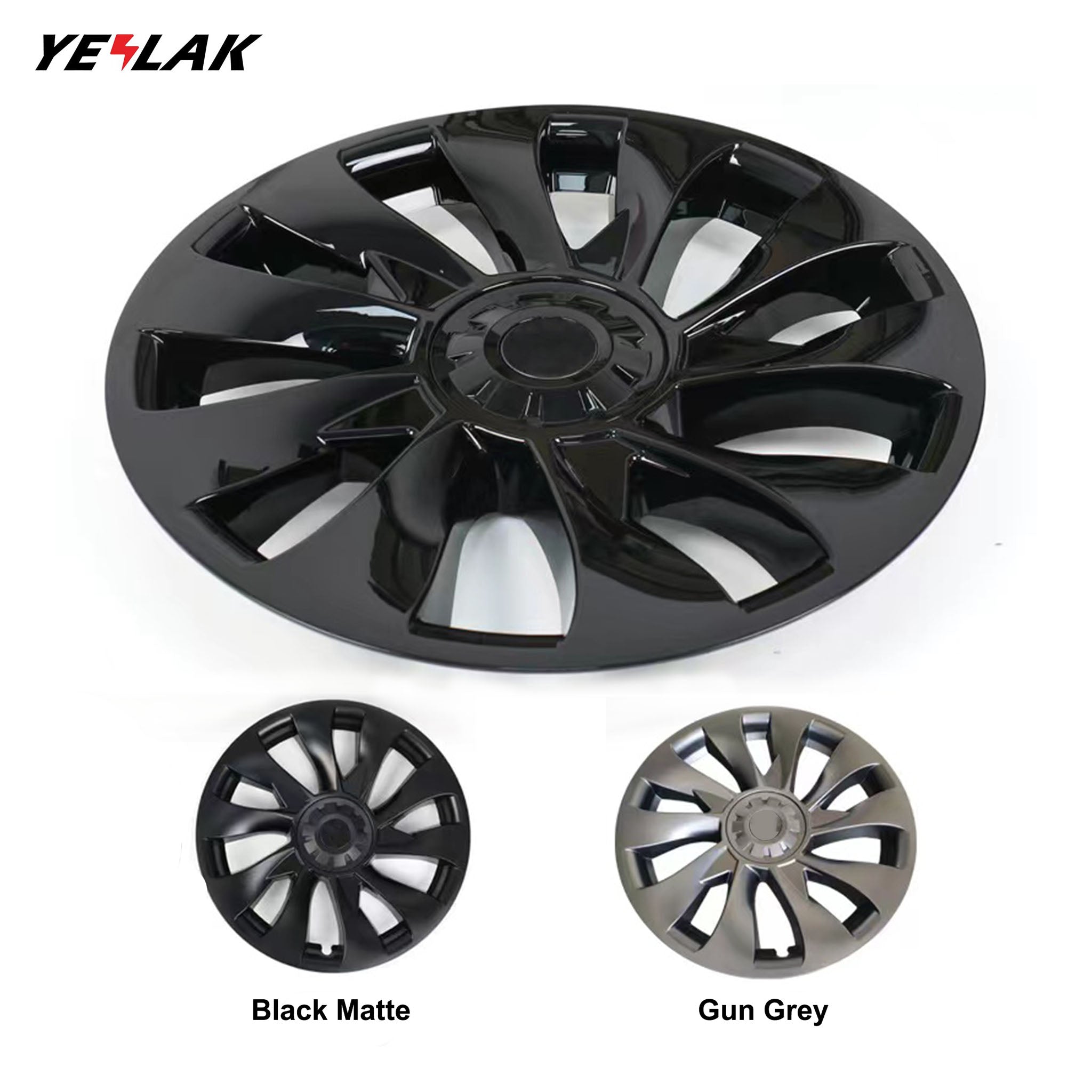 Performance Wheel Covers For Tesla Model 3 18'' Aero Wheels 2017-2023