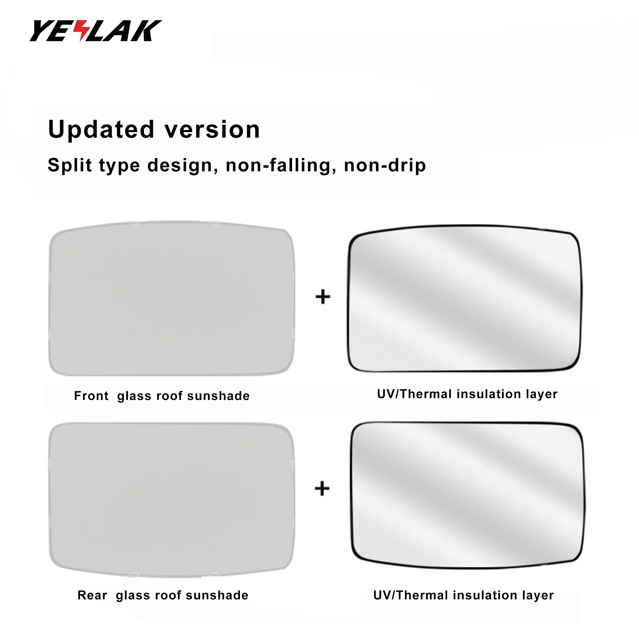 Tesla Model Y Glass Roof Sunshade – Full Coverage UV & Heat Protection, Boost Efficiency & Comfort