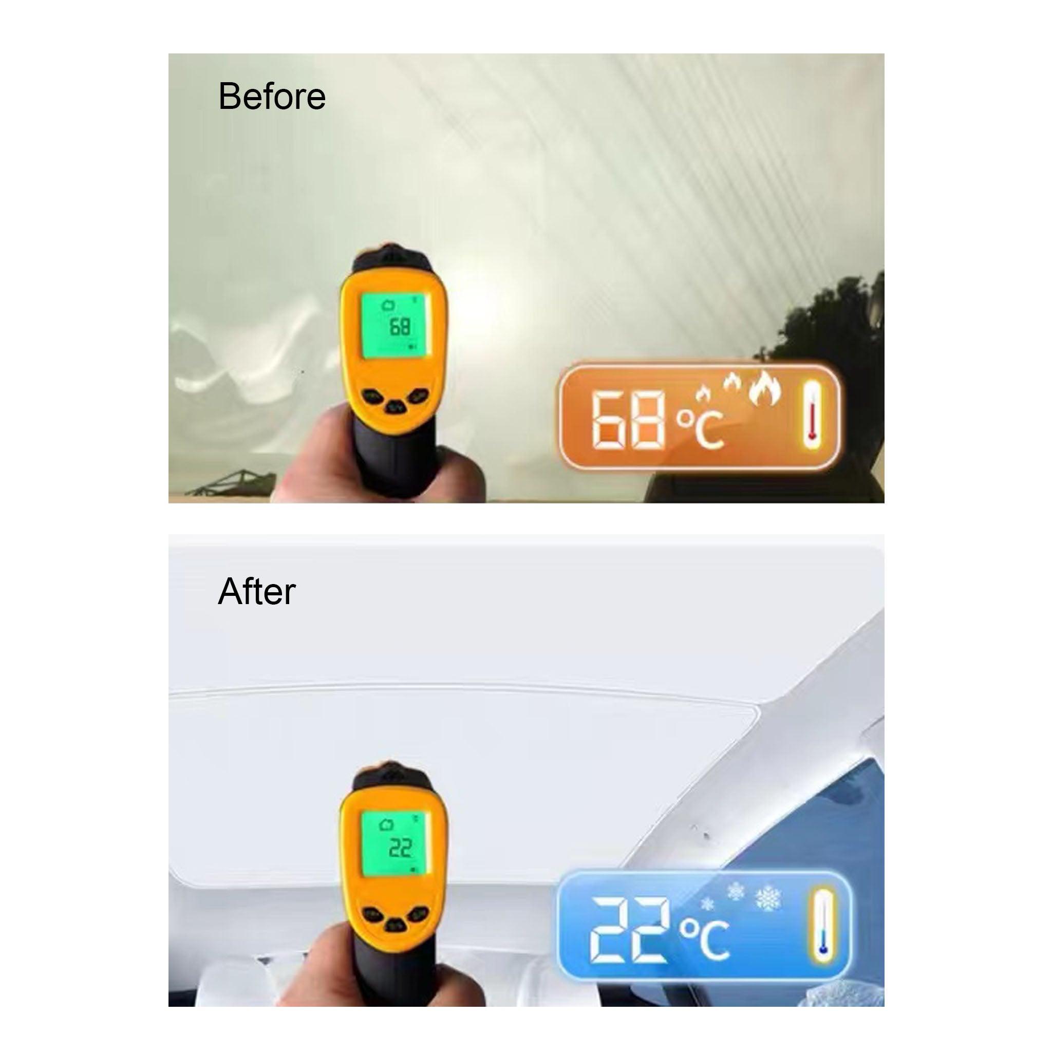 Tesla Model Y Glass Roof Sunshade – Full Coverage UV & Heat Protection, Boost Efficiency & Comfort