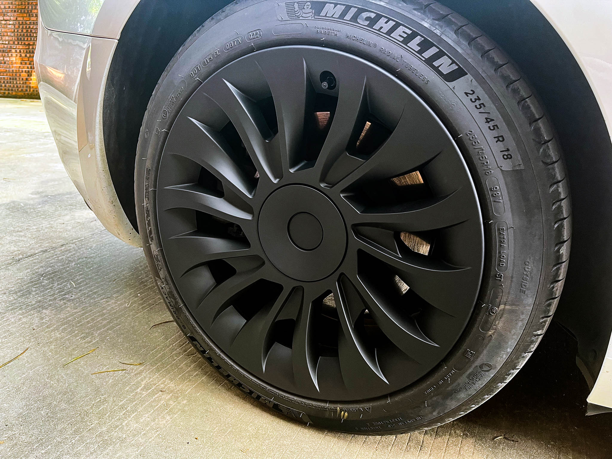 1 PCS Uberturbine Wheel Cover for Tesla New Model 3 Highland 18’’ Photon Wheels