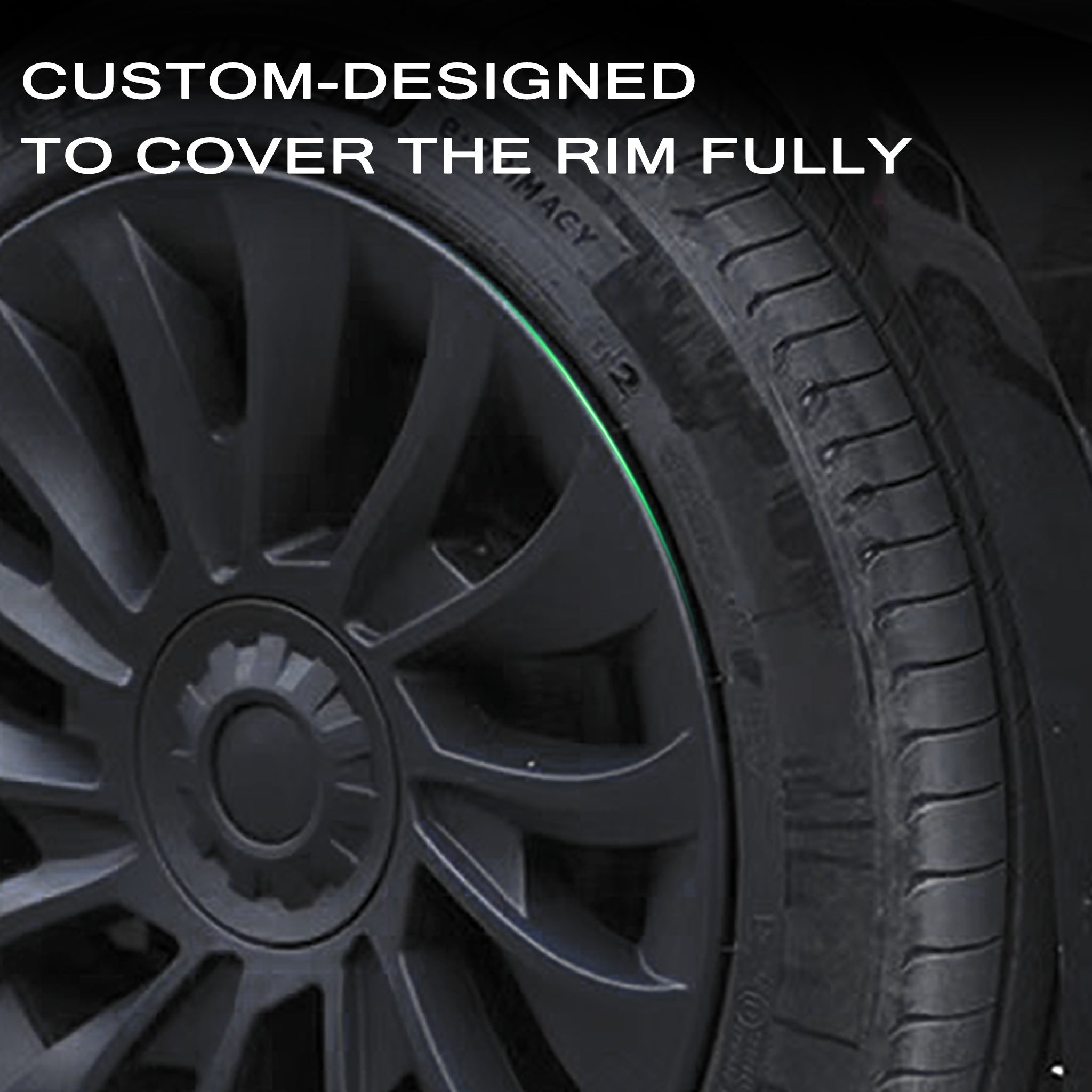 1 PCS Uberturbine Wheel Cover for Tesla New Model 3 Highland 18’’ Photon Wheels