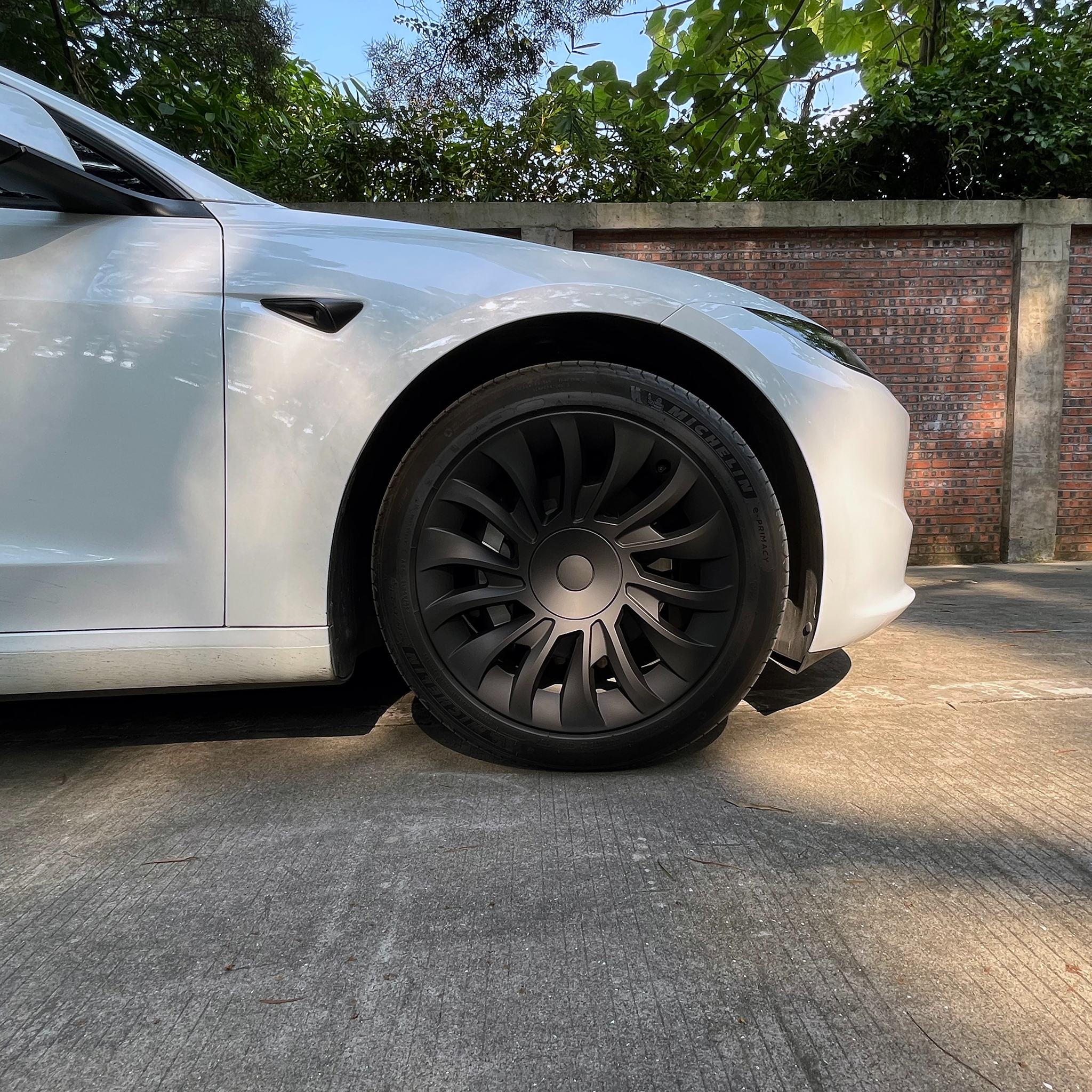 1 PCS Uberturbine Wheel Cover for Tesla New Model 3 Highland 18’’ Photon Wheels