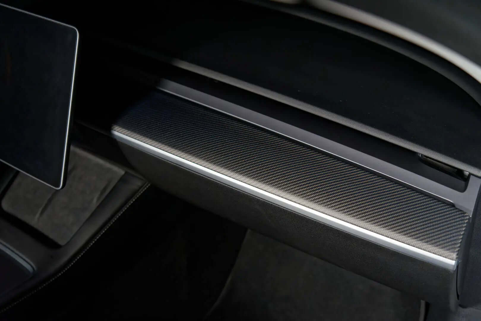 Bundle: Tesla Model 3/Y Carbon Fiber Dashboard & Door Trim Covers Set 2021-2024