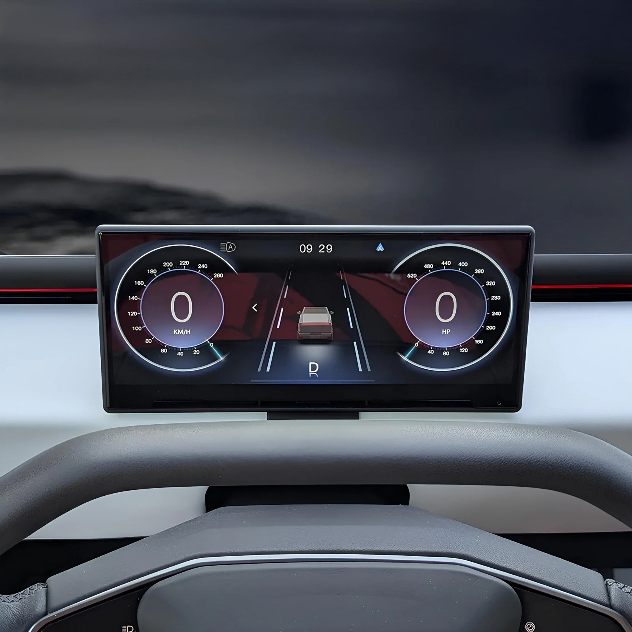 Tesla Cybertruck Screen Display 8.9-Inch Smart Instrument Cluster