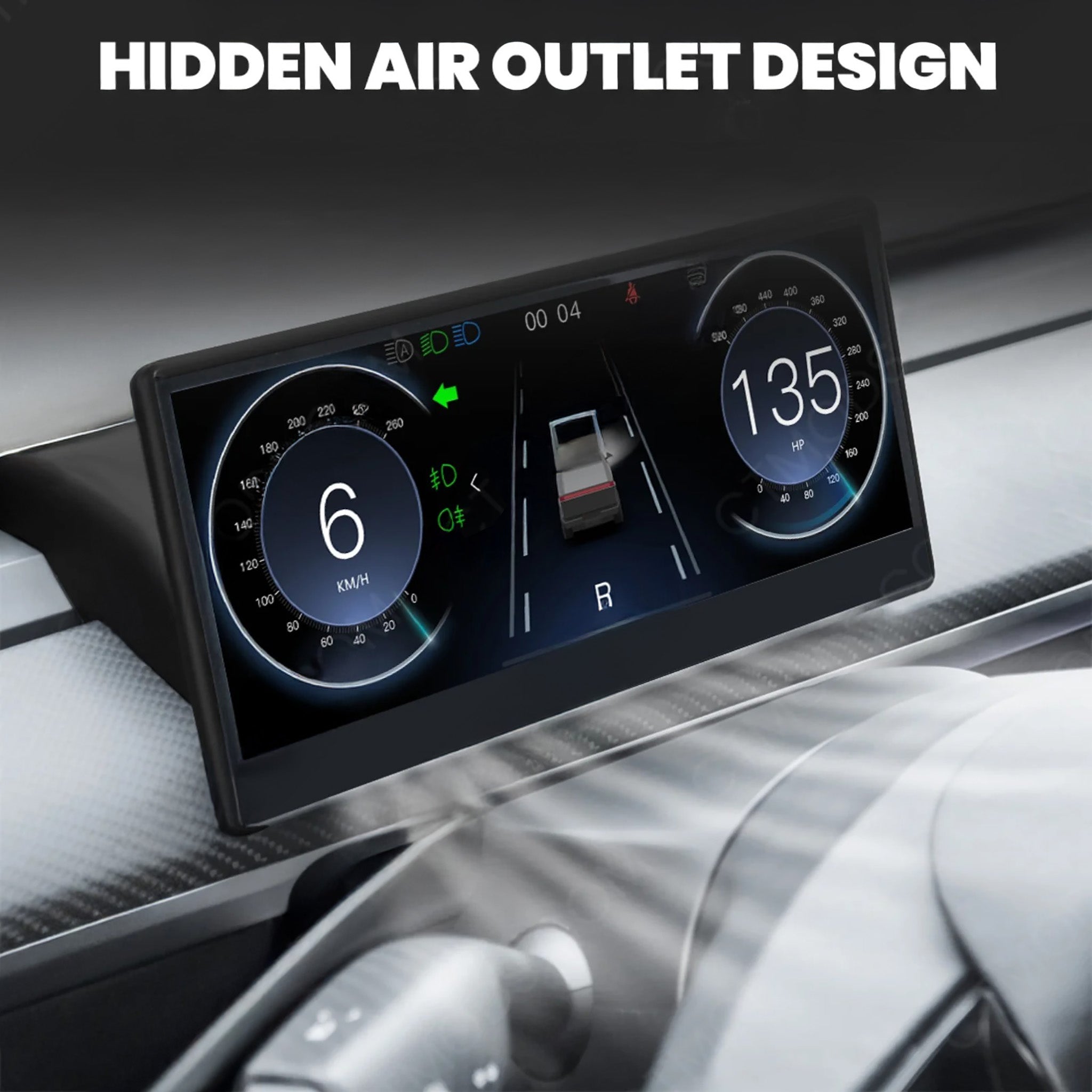 Tesla Cybertruck Screen Display 8.9-Inch Smart Instrument Cluster